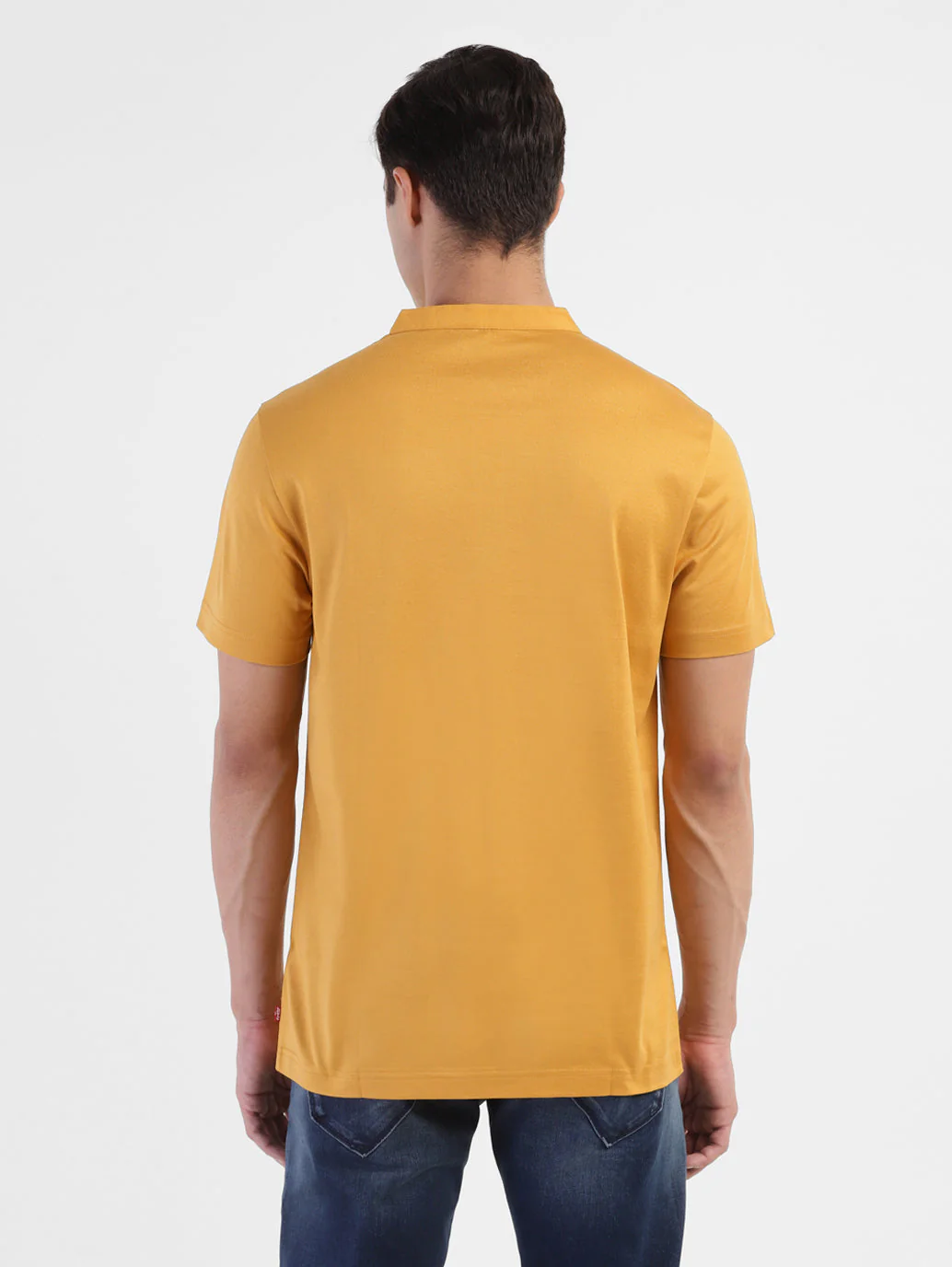 Men's Solid Henley T-Shirt - Image 3