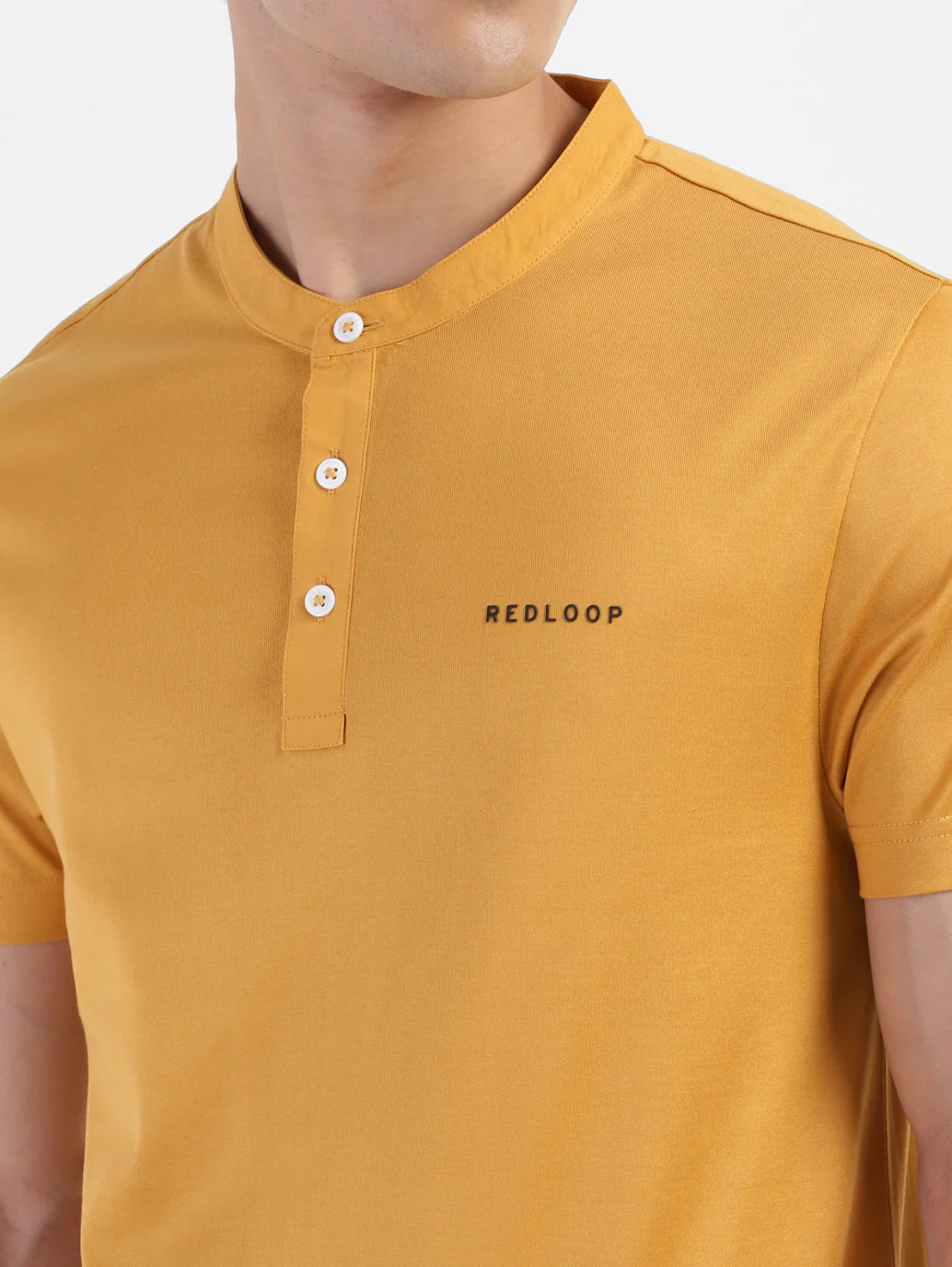 Men's Solid Henley T-Shirt - Image 6