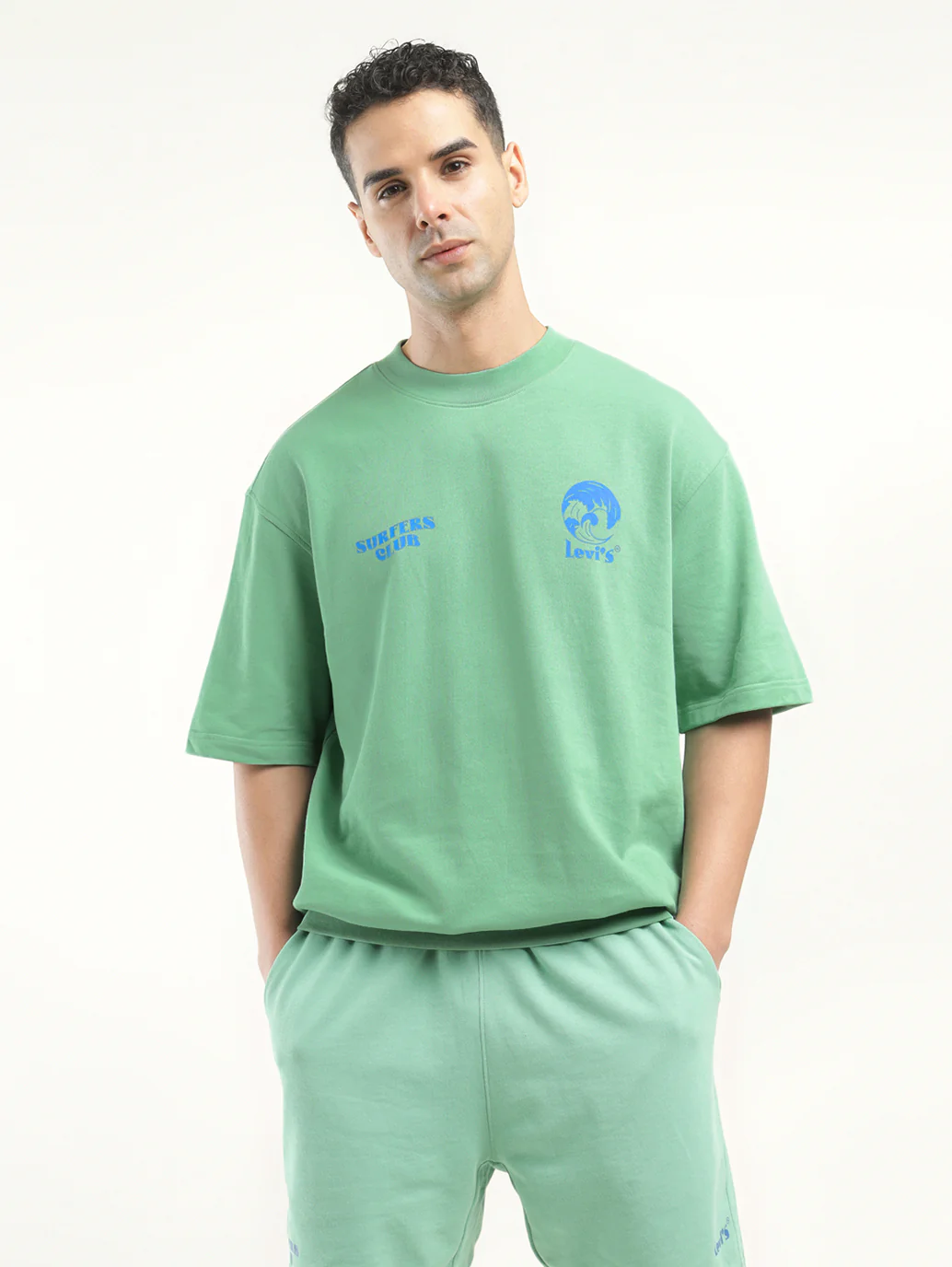 Men's Solid Loose Fit T-shirt - Image 2