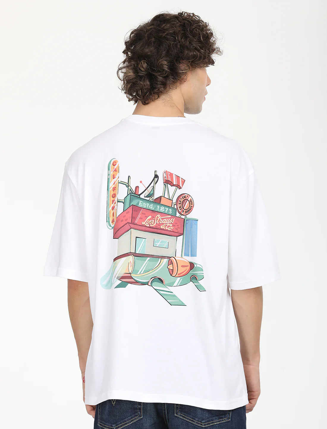 Men's Graphic Loose Fit T-Shirt - Image 3