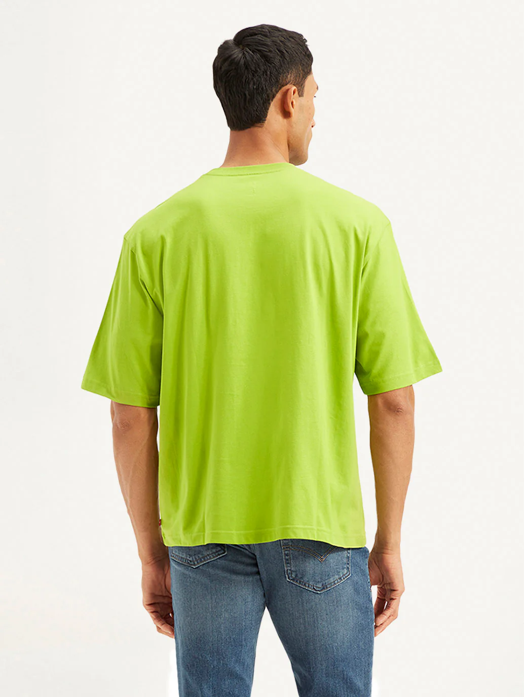 Men's Solid Loose Fit T-shirt - Image 3