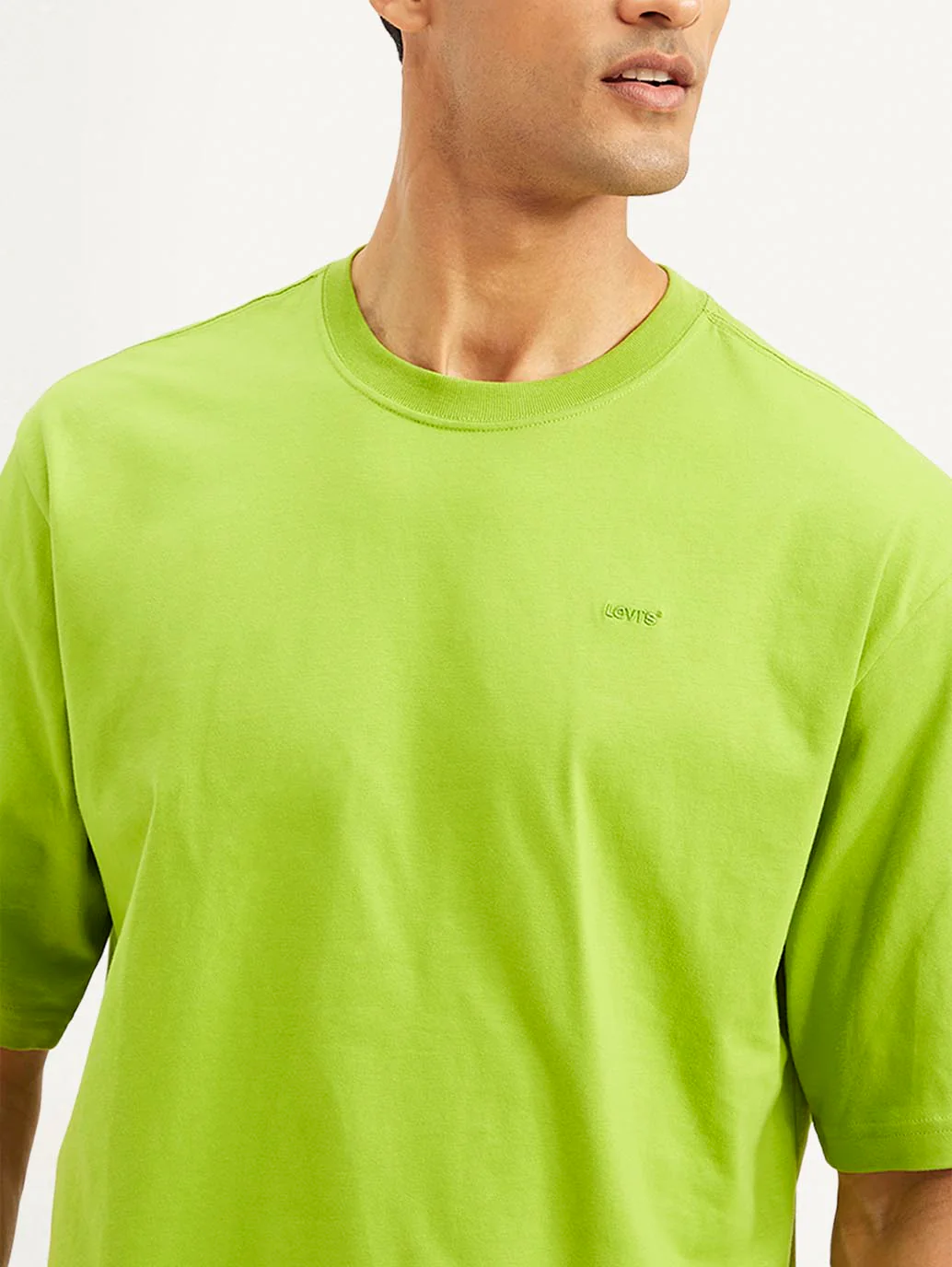 Men's Solid Loose Fit T-shirt - Image 4