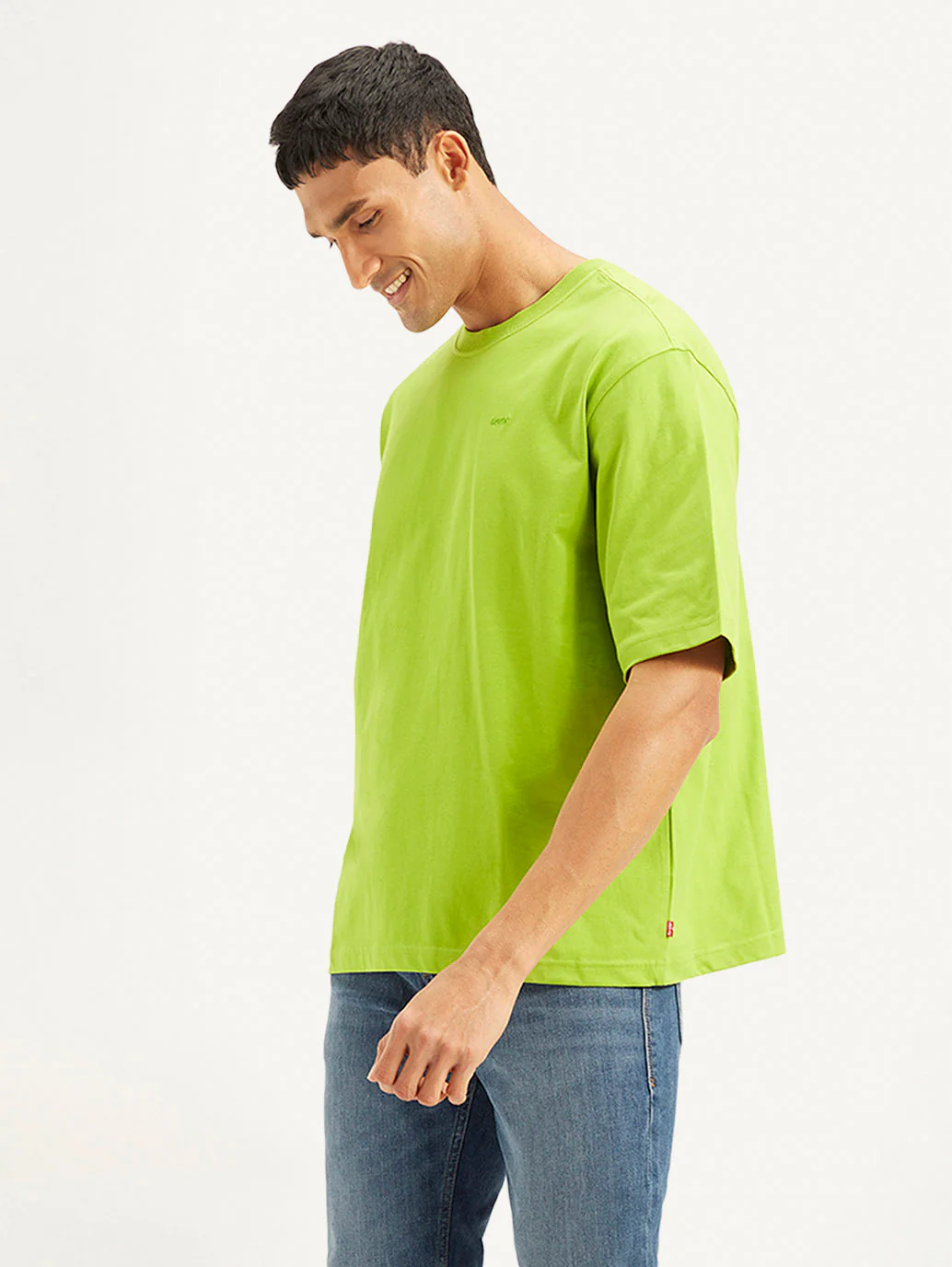 Men's Solid Loose Fit T-shirt - Image 5