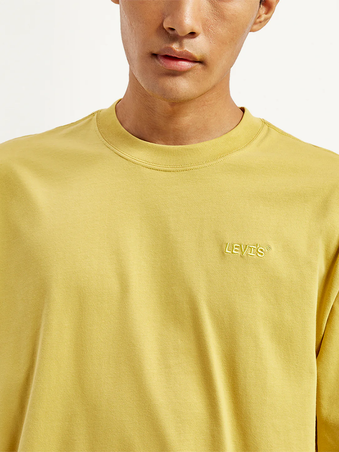 Men's Solid Loose Fit T-Shirt - Image 5