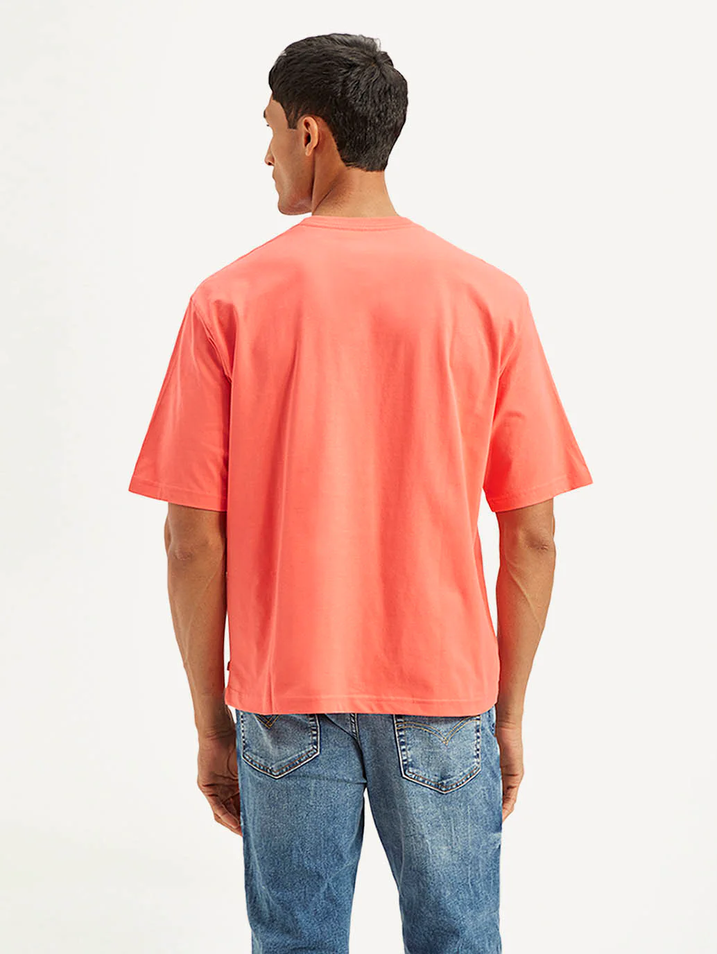 Men's Solid Loose Fit T-Shirt - Image 4