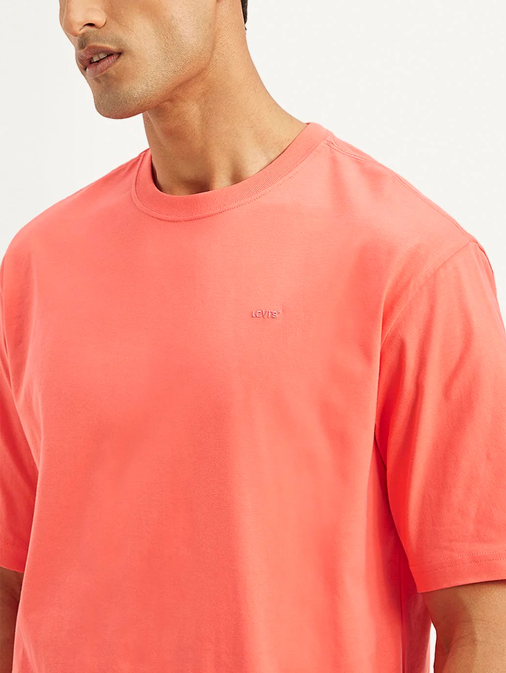 Men's Solid Loose Fit T-Shirt - Image 5