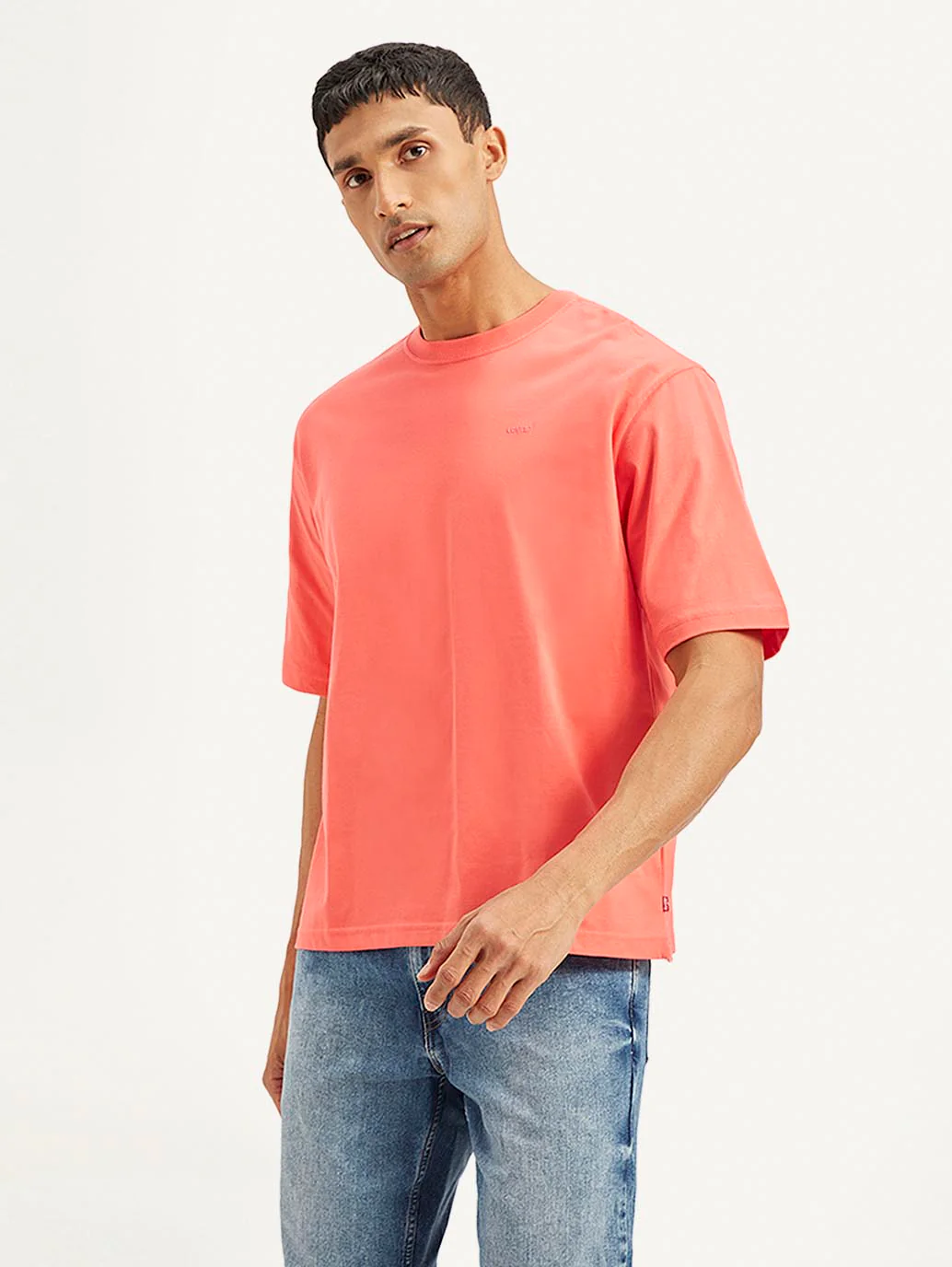 Men's Solid Loose Fit T-Shirt - Image 6