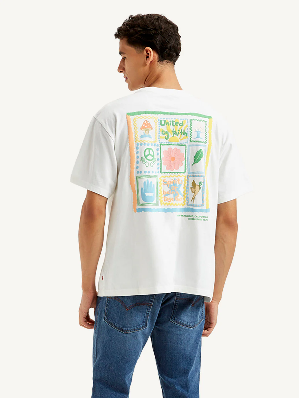 Men's Graphic Loose Fit T-shirt - Image 3