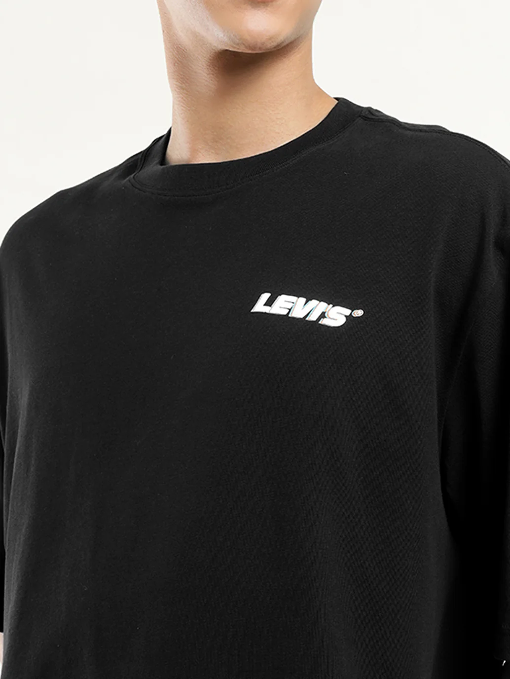 Men's Solid Loose Fit T-Shirt - Image 4
