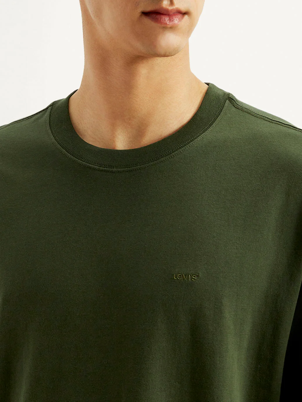 Men's Solid Loose Fit T-shirt - Image 4