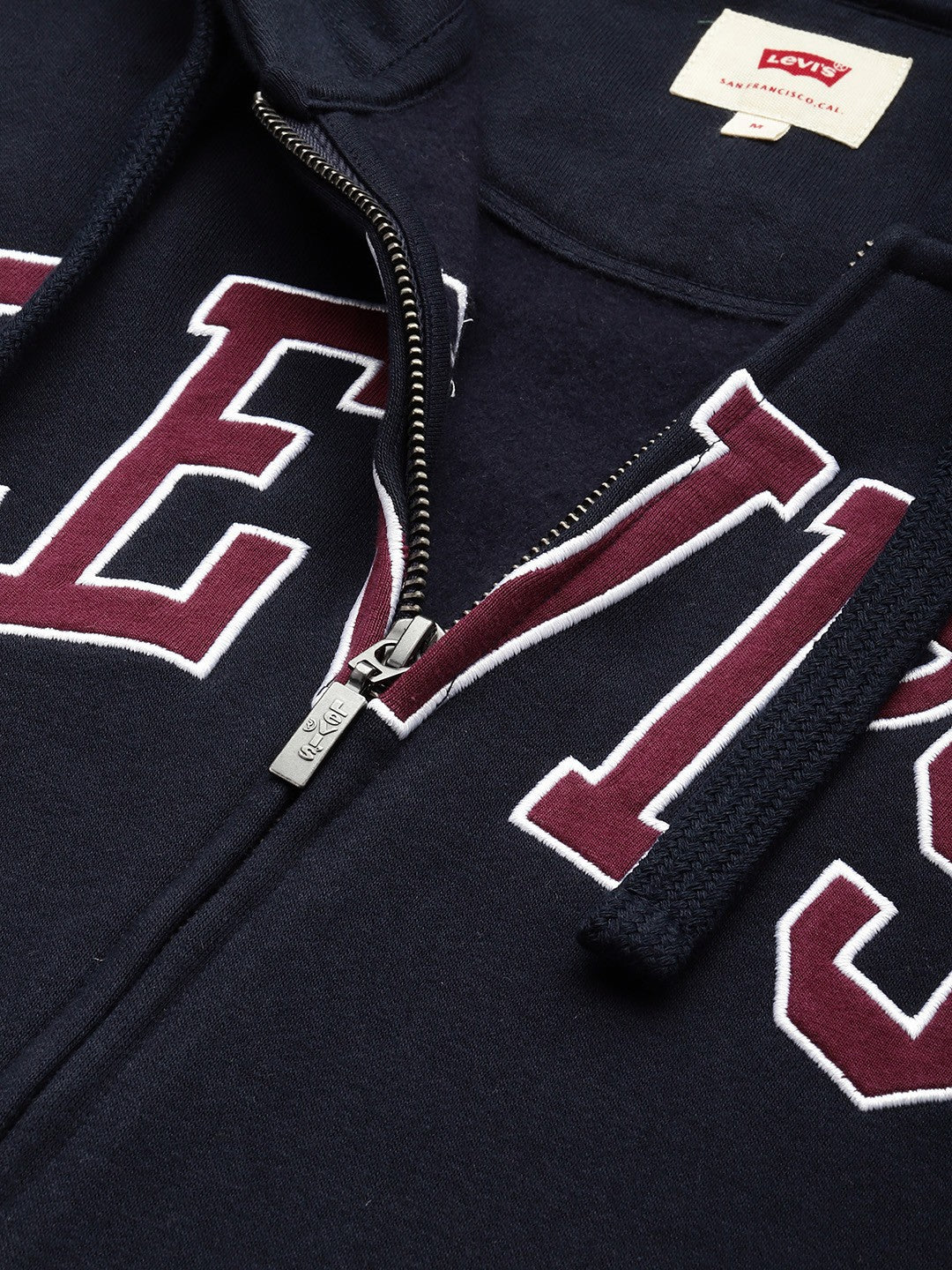 Men's Solid Navy Sweatshirt - Image 3