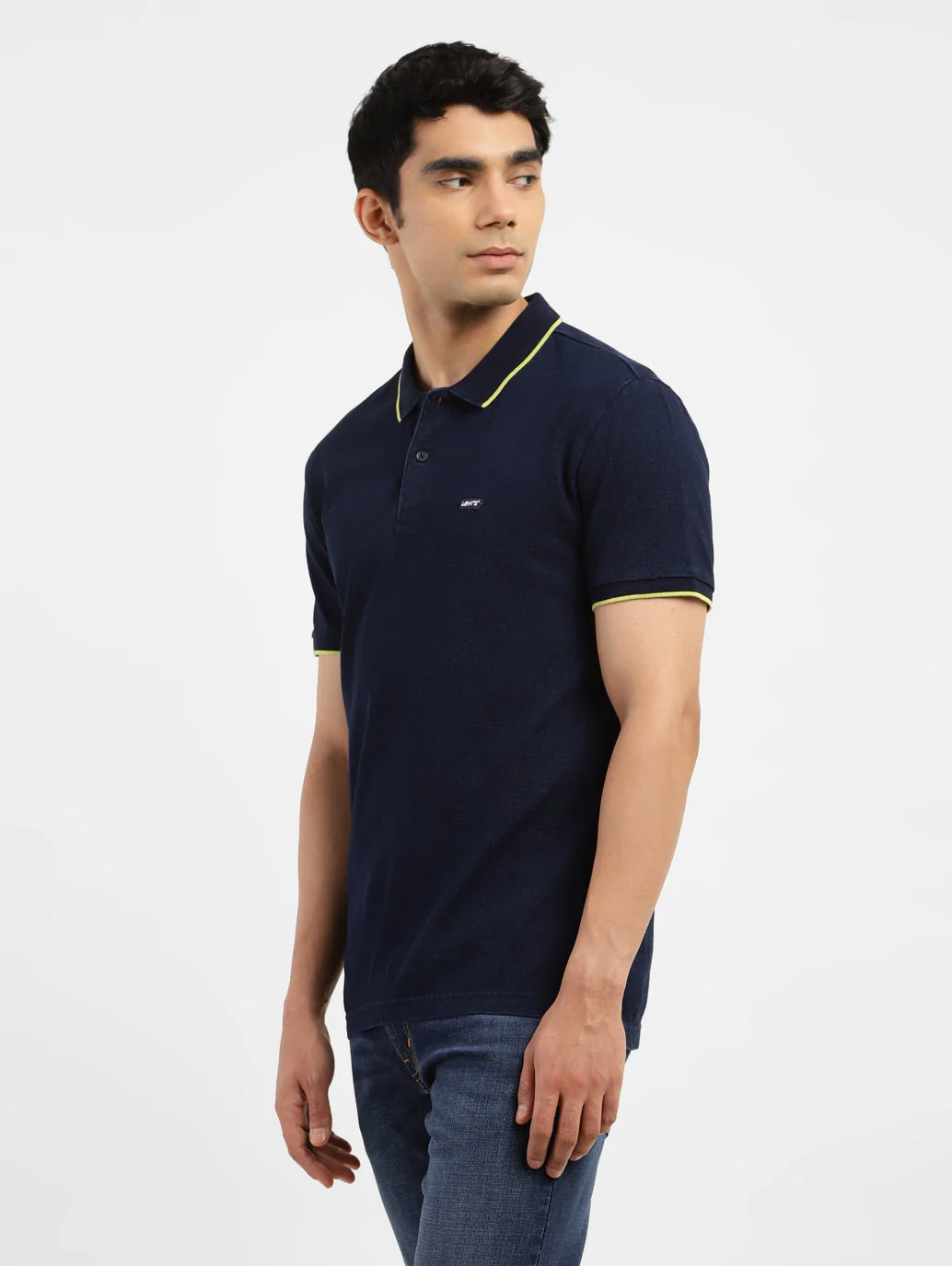 Men's Solid Polo T-shirt - Image 4