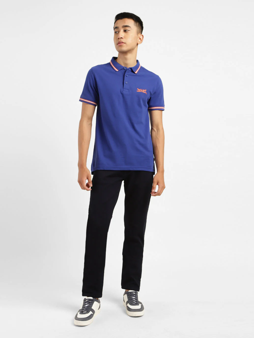 Men's Solid Polo T-shirt - Image 5