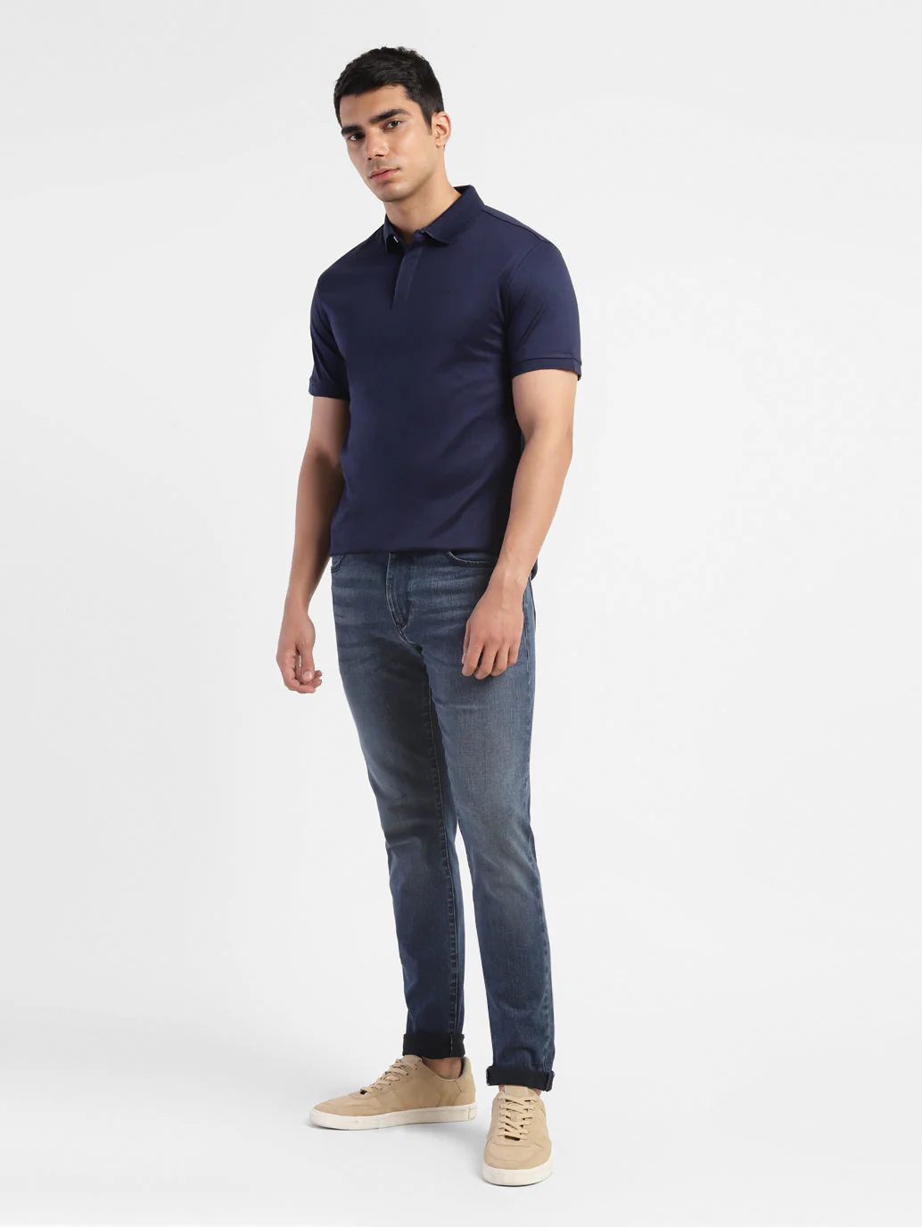Men's Solid Regular Fit T-shirt