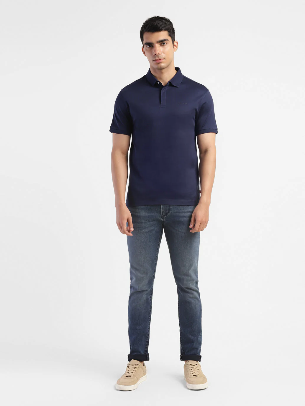 Men's Solid Regular Fit T-shirt - Image 5
