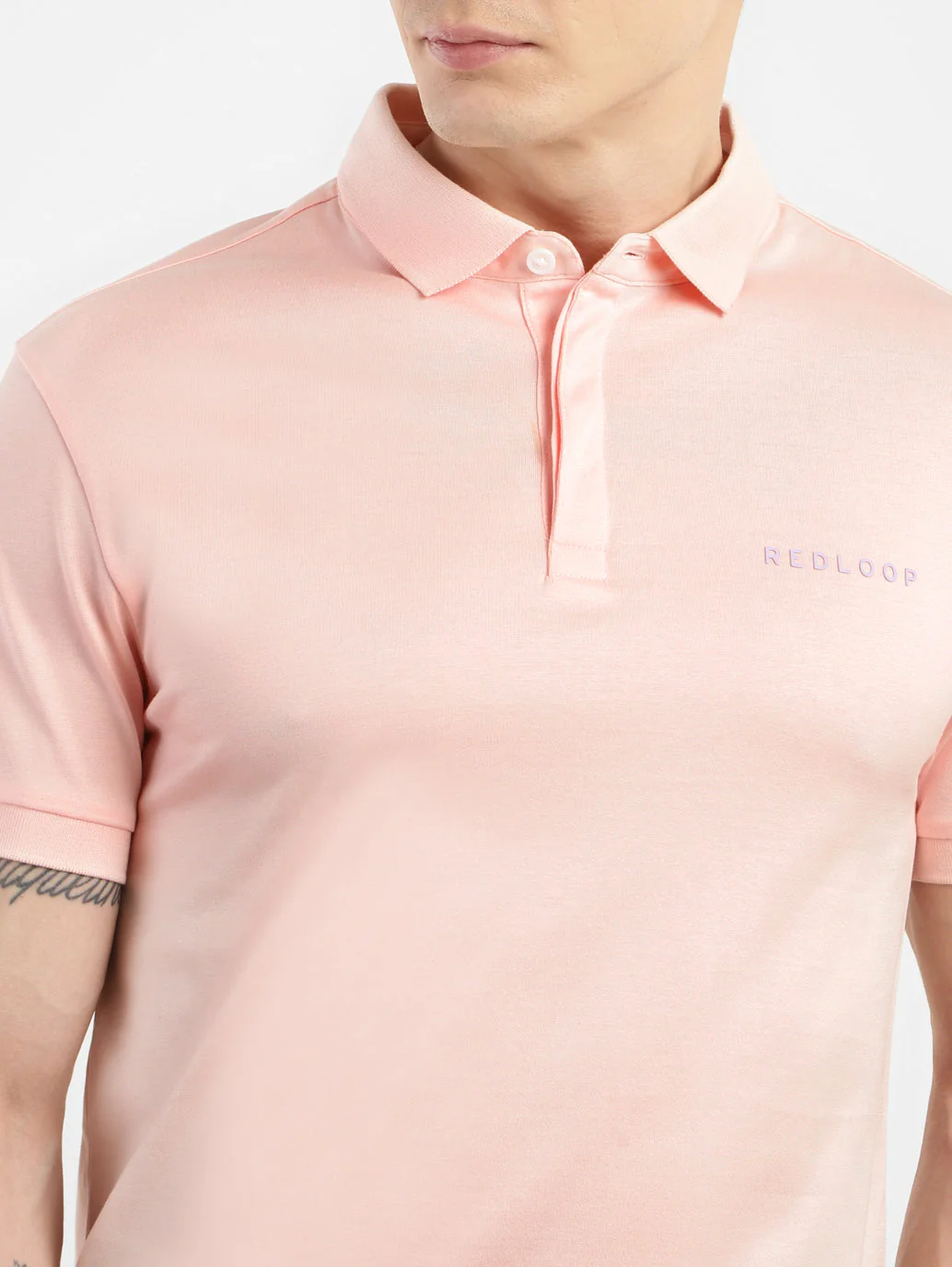 Men's Solid Regular Fit T-shirt - Image 5