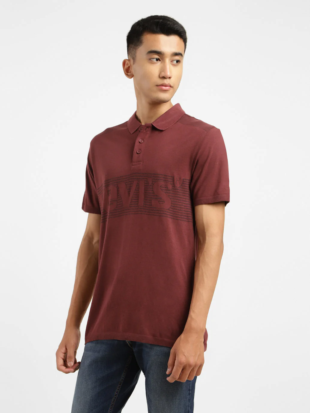 Men's Solid Polo T-shirt - Image 4
