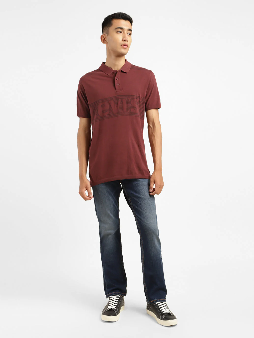 Men's Solid Polo T-shirt - Image 5