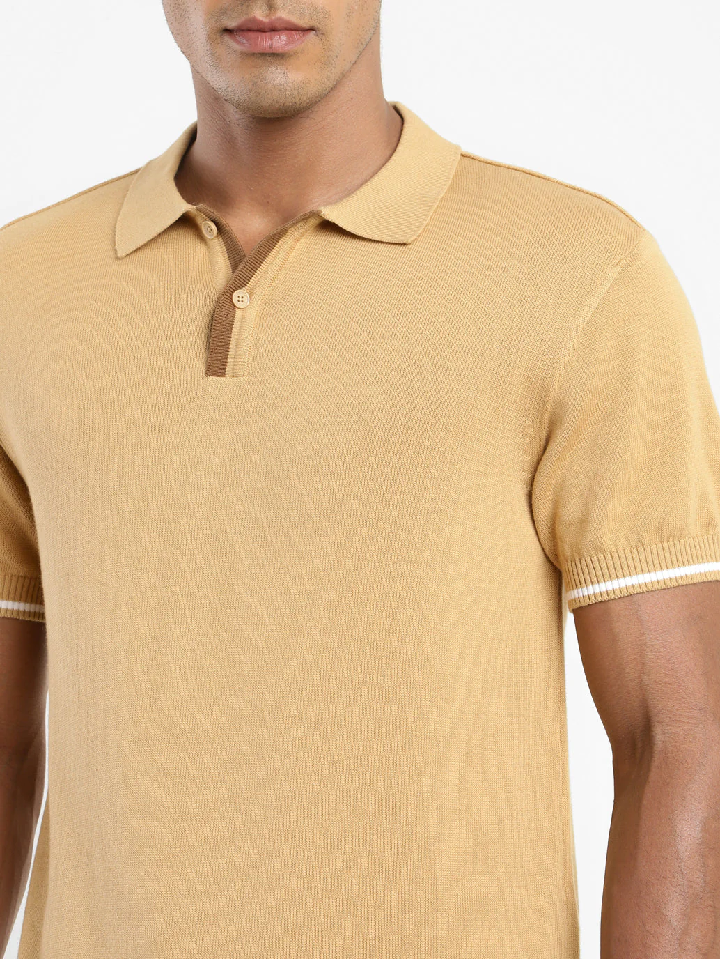 Men's Solid Polo T-shirt - Image 5