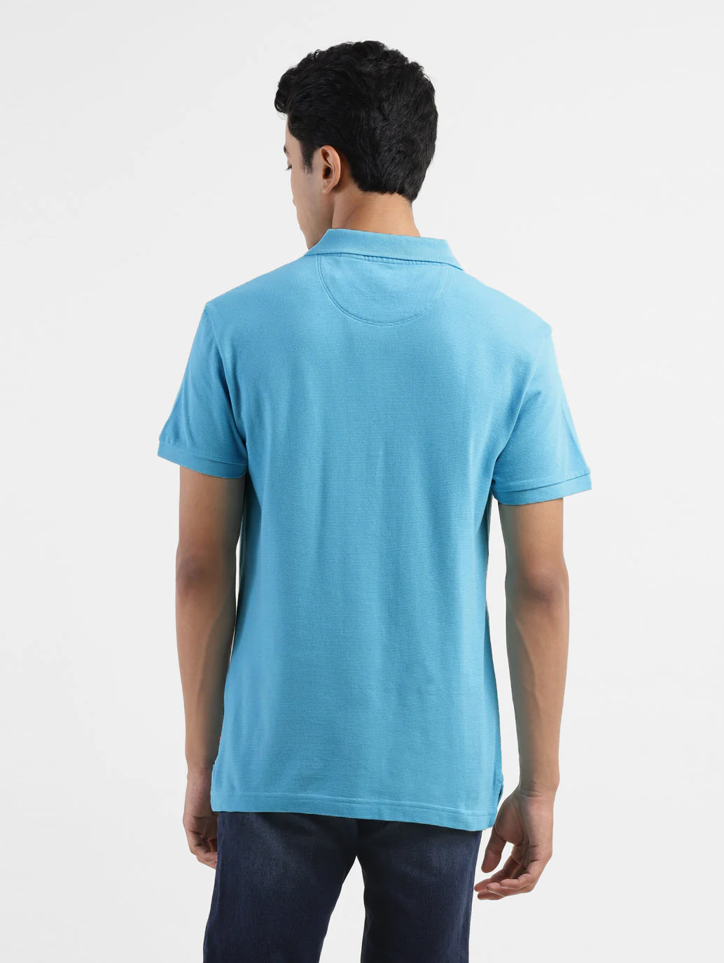 Men's Solid Polo T-shirt - Image 3