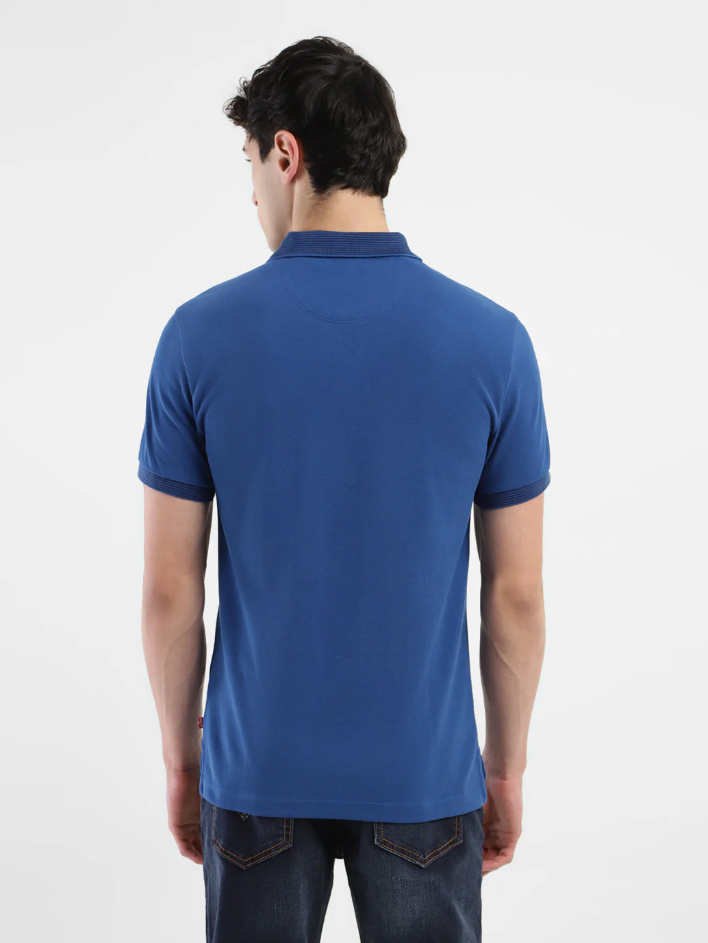 Men's Solid Polo T-shirt - Image 3