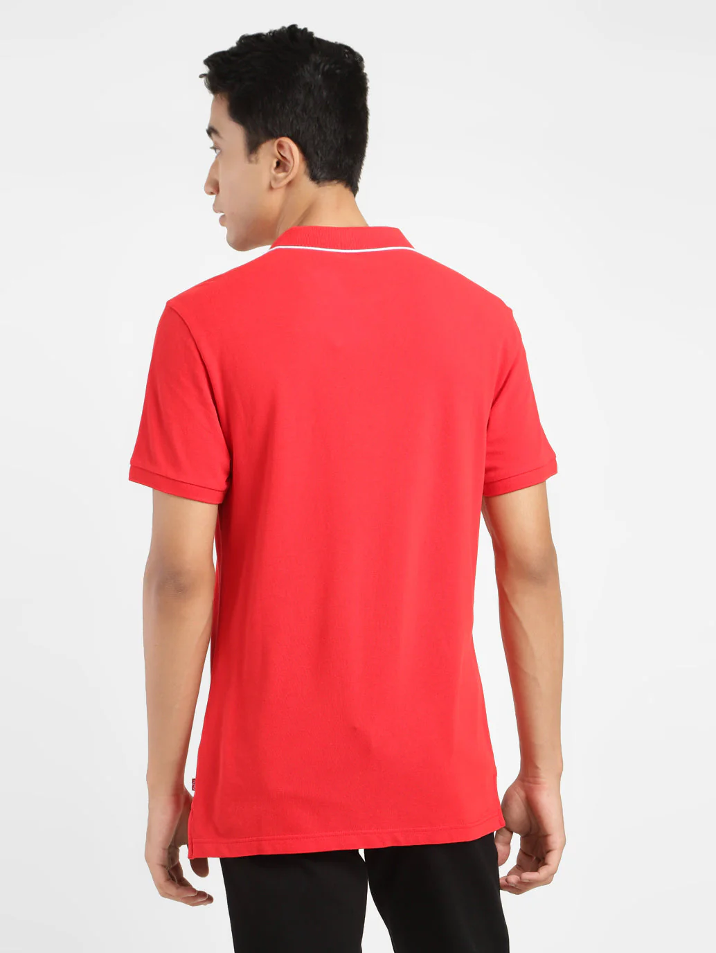 Men's Solid Polo T-shirt - Image 3