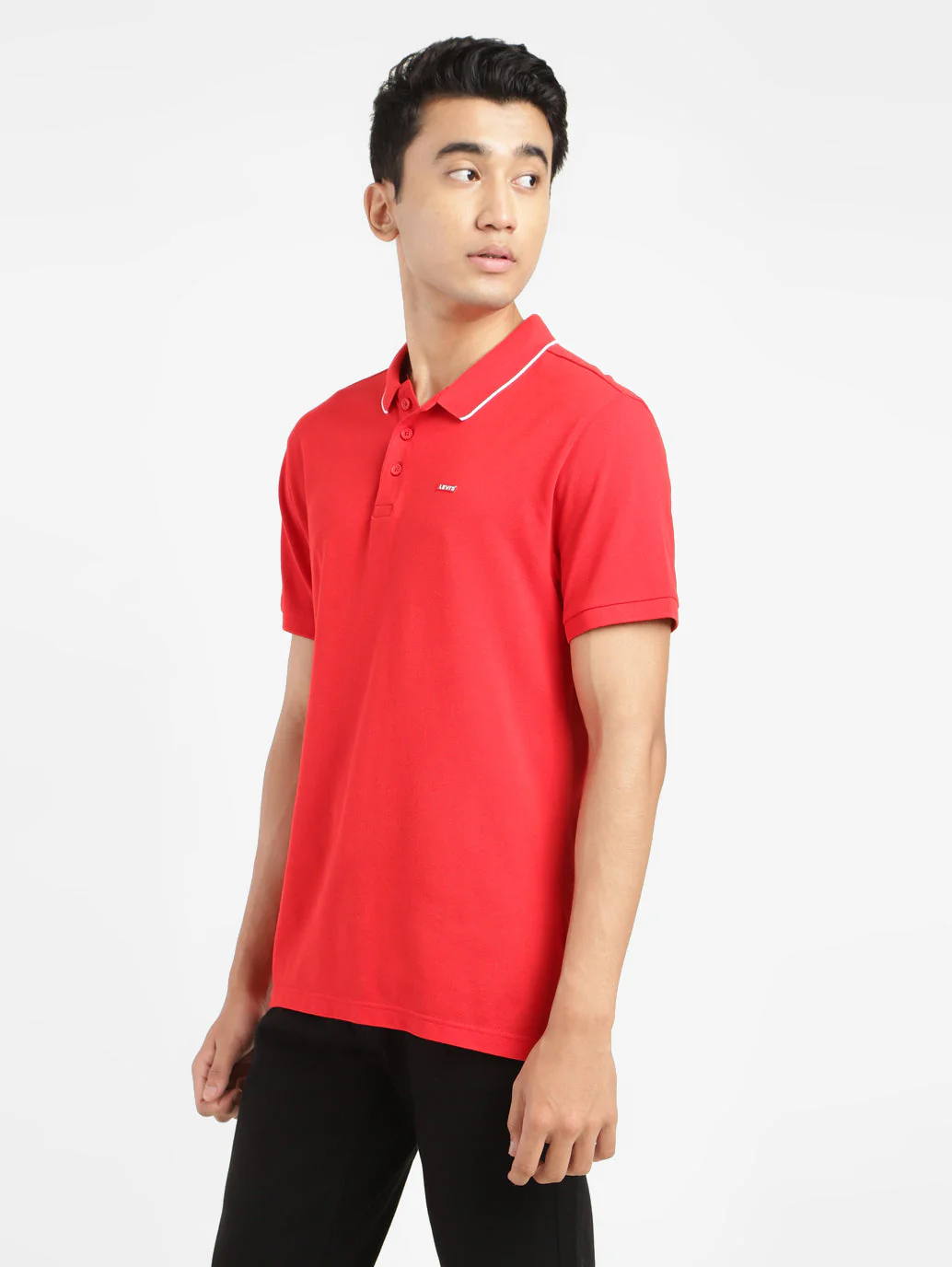 Men's Solid Polo T-shirt - Image 4