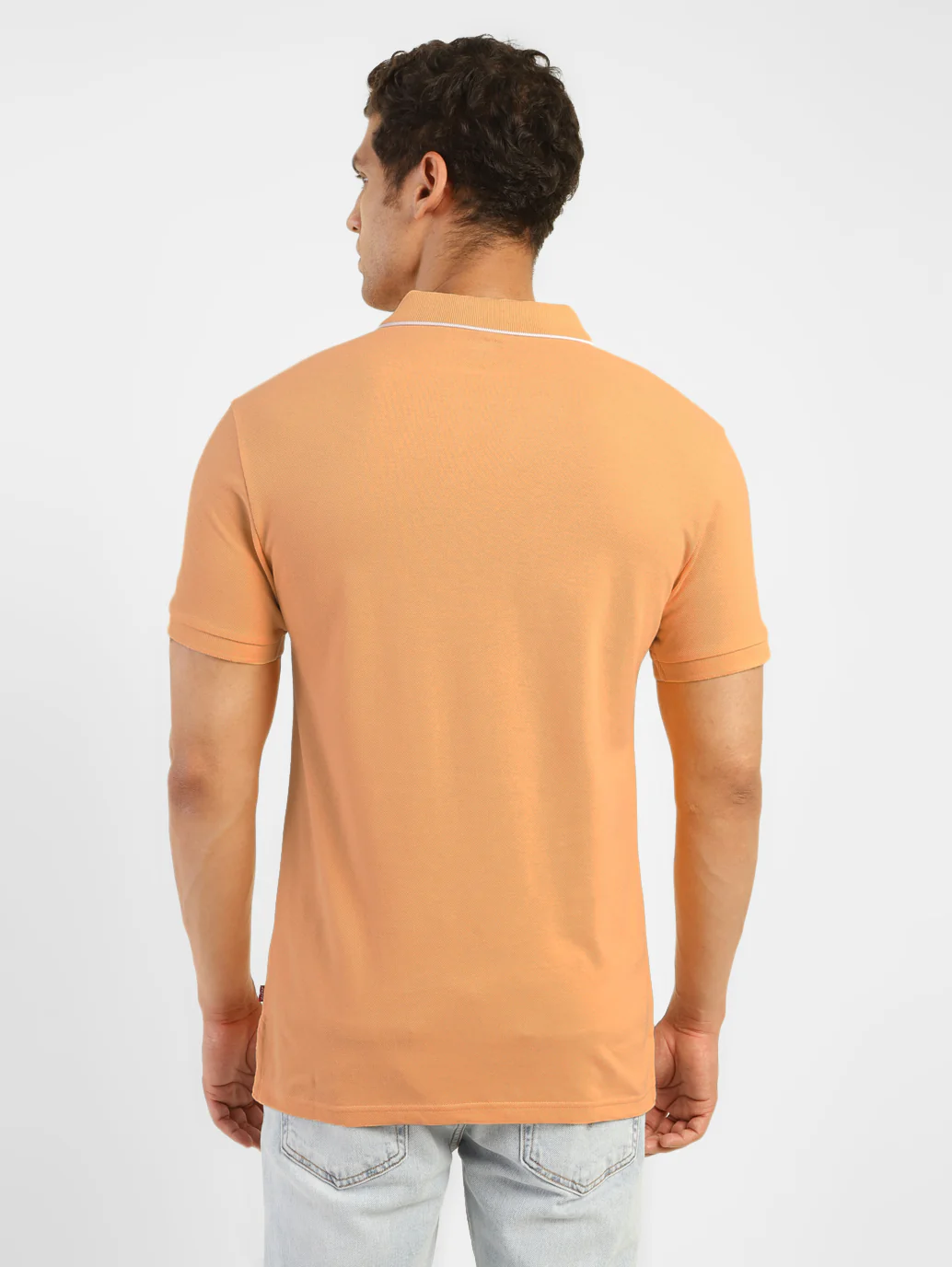 Men's Solid Polo T-shirt - Image 2