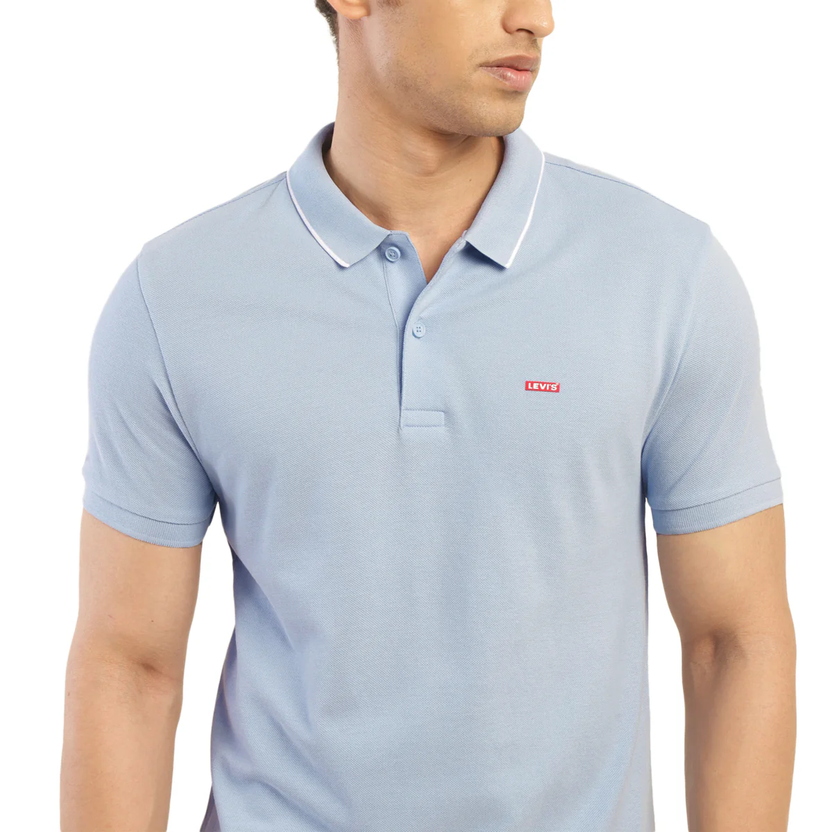 Men's Solid Polo T-shirt - Image 4