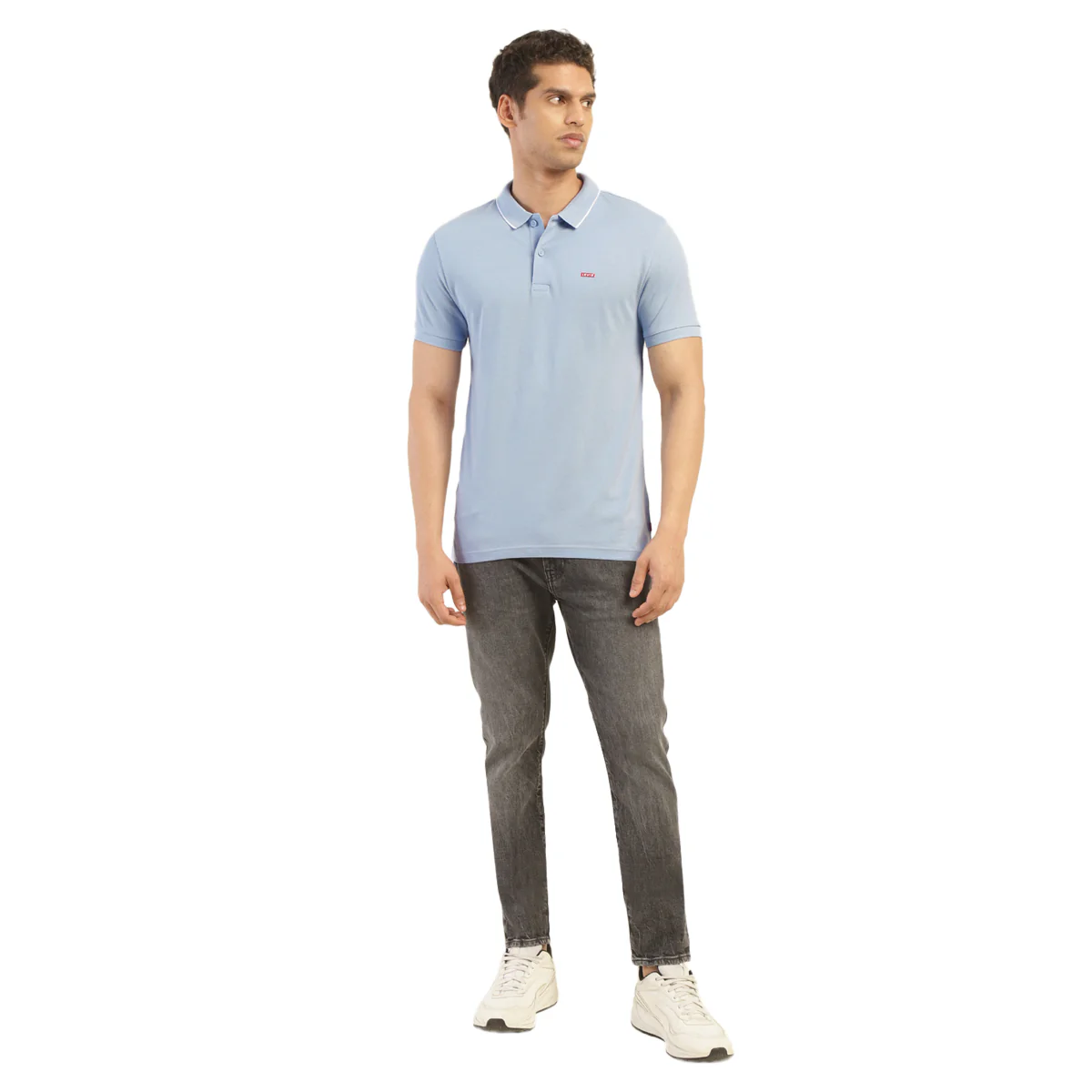 Men's Solid Polo T-shirt - Image 5