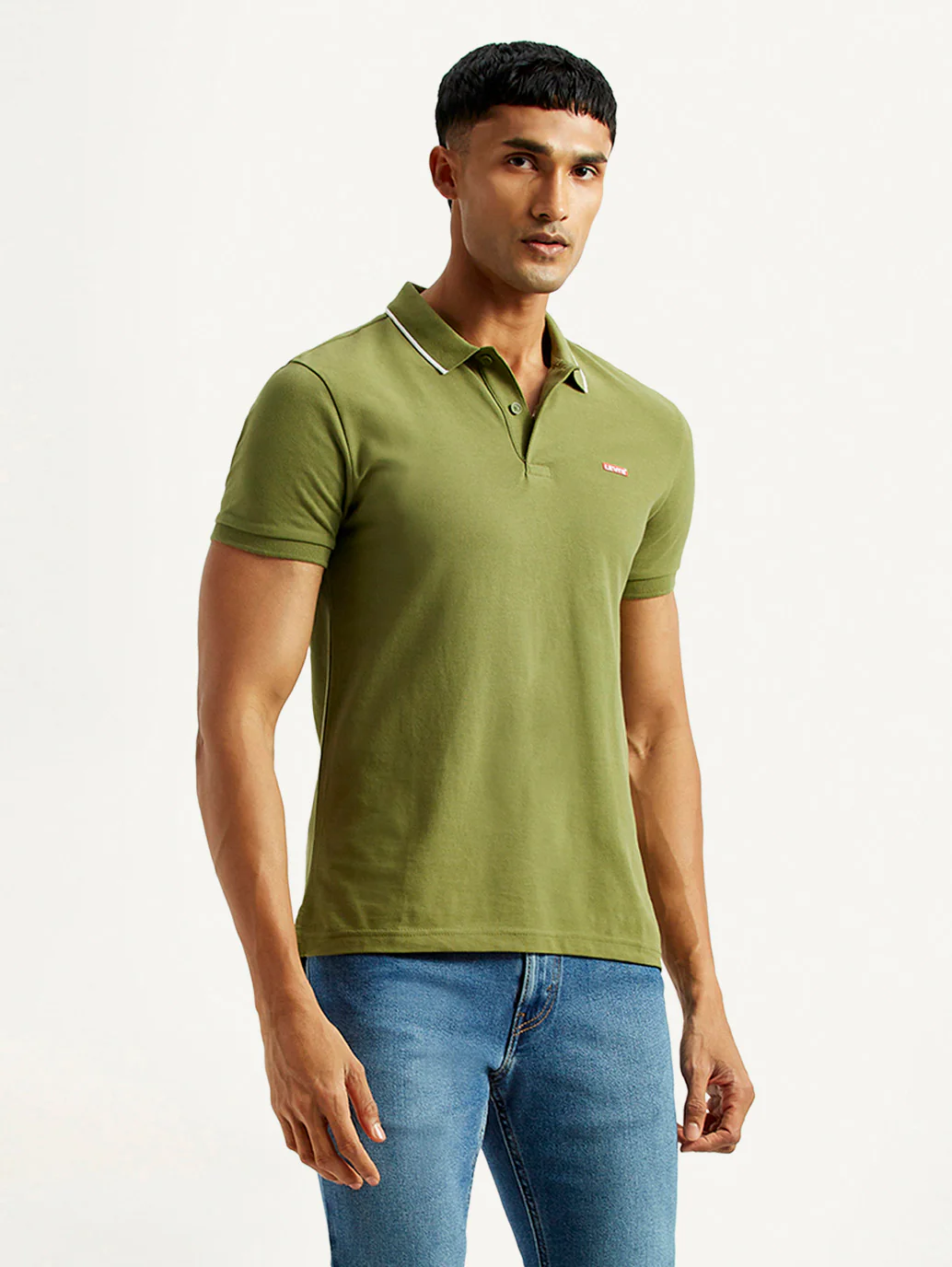 Men's Solid Polo T-shirt - Image 5