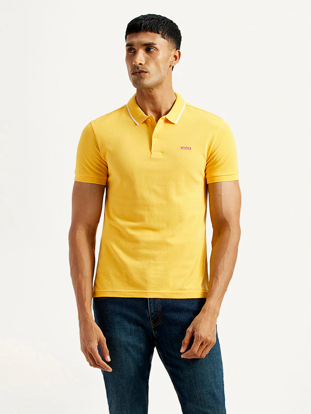 Men's Solid Polo T-shirt - Image 5