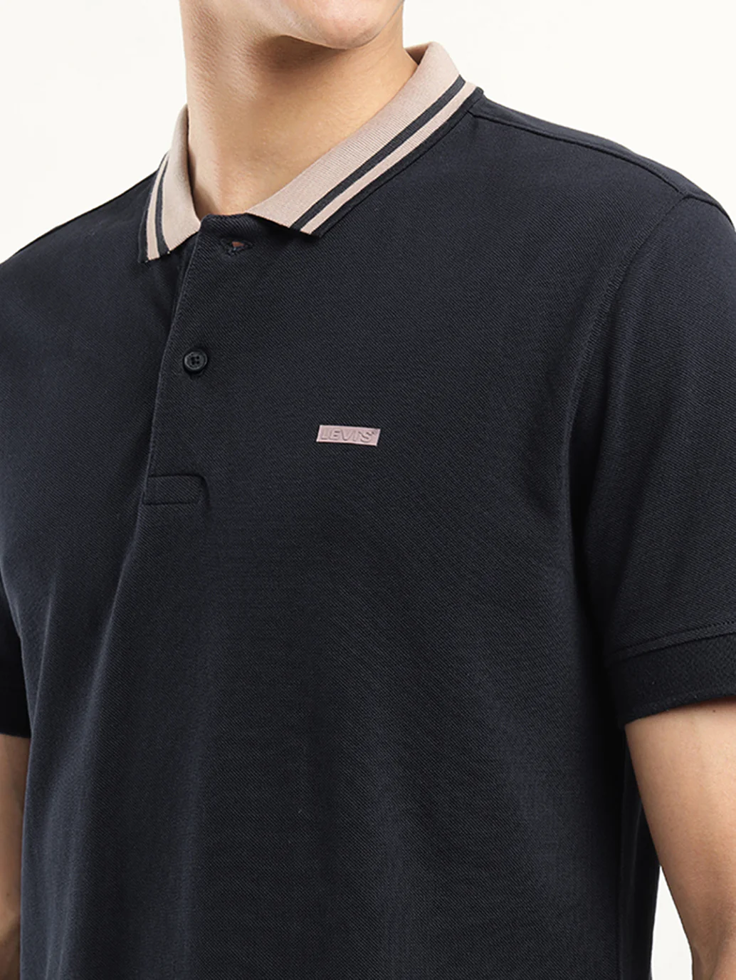 Men's Solid Polo T-Shirt - Image 4