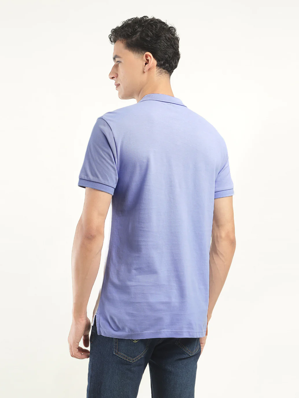 Men's Colorblock Polo T-Shirt - Image 3