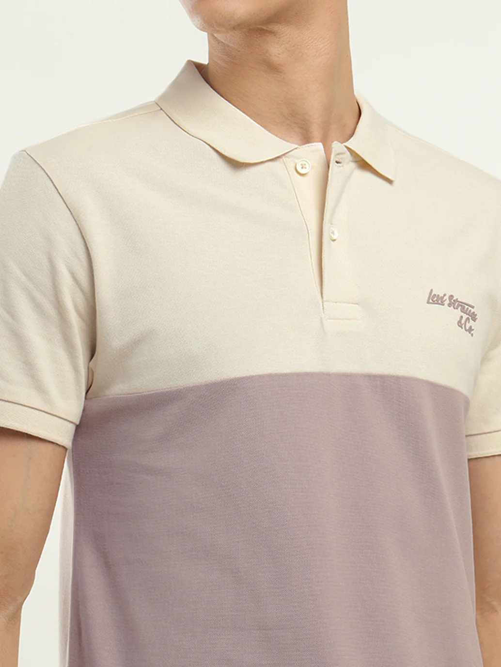 Men's Colorblock Polo T-Shirt - Image 4