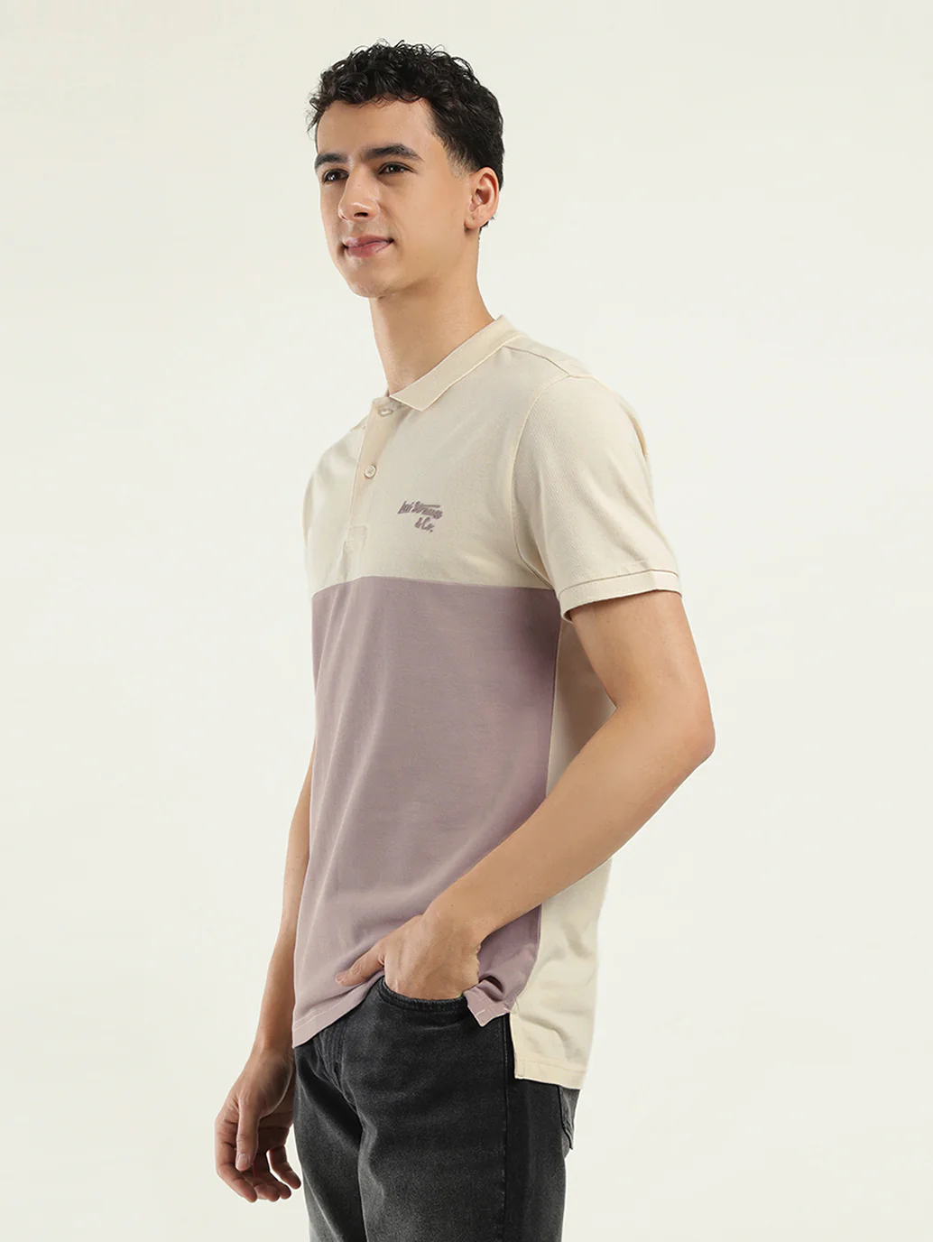 Men's Colorblock Polo T-Shirt - Image 5