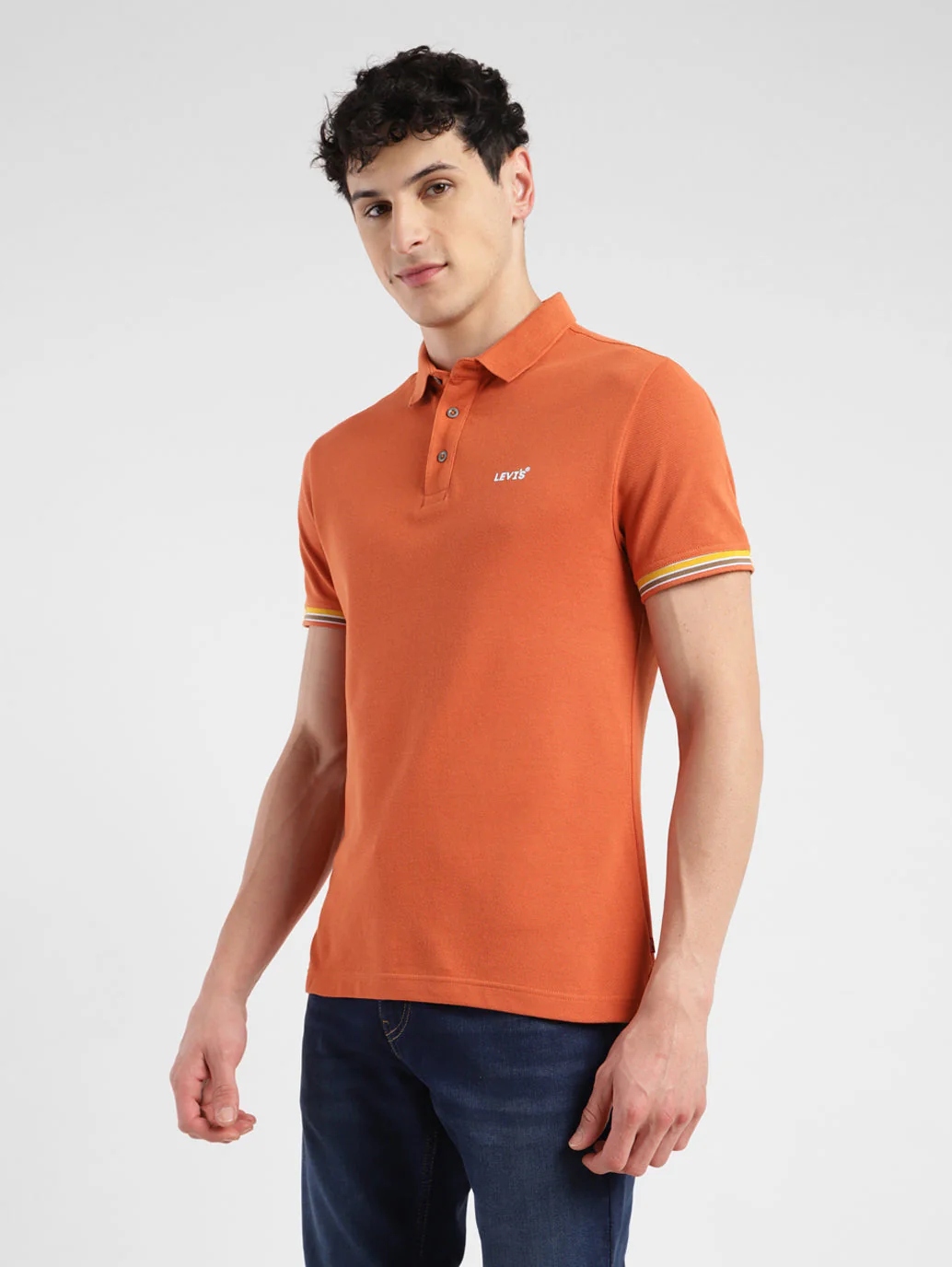 Men's Solid Polo T-shirt - Image 4