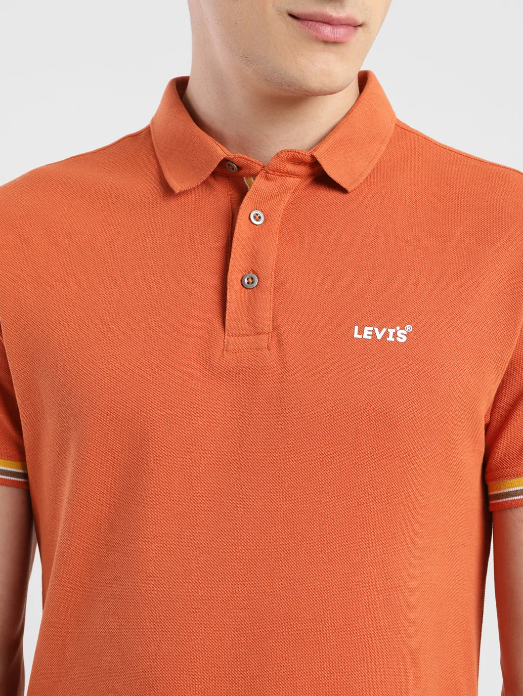 Men's Solid Polo T-shirt - Image 5