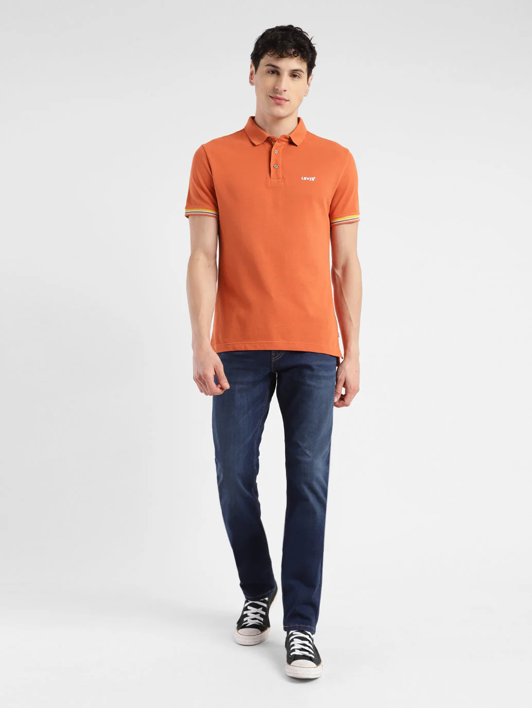 Men's Solid Polo T-shirt - Image 6