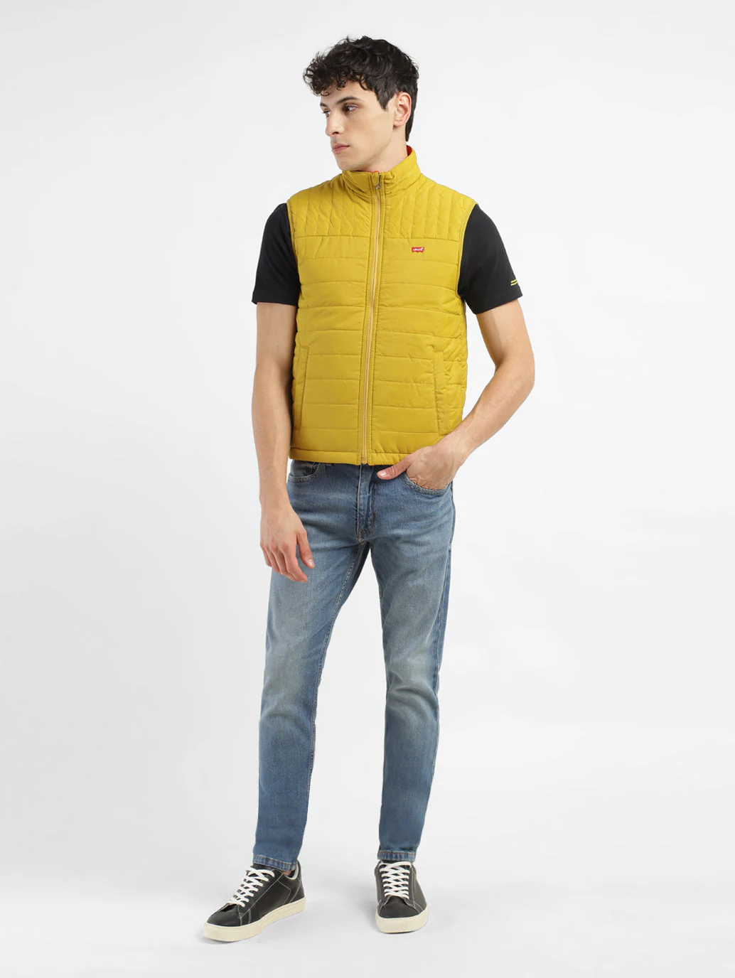 Men's Solid Reversible Padded Jacket - Image 7