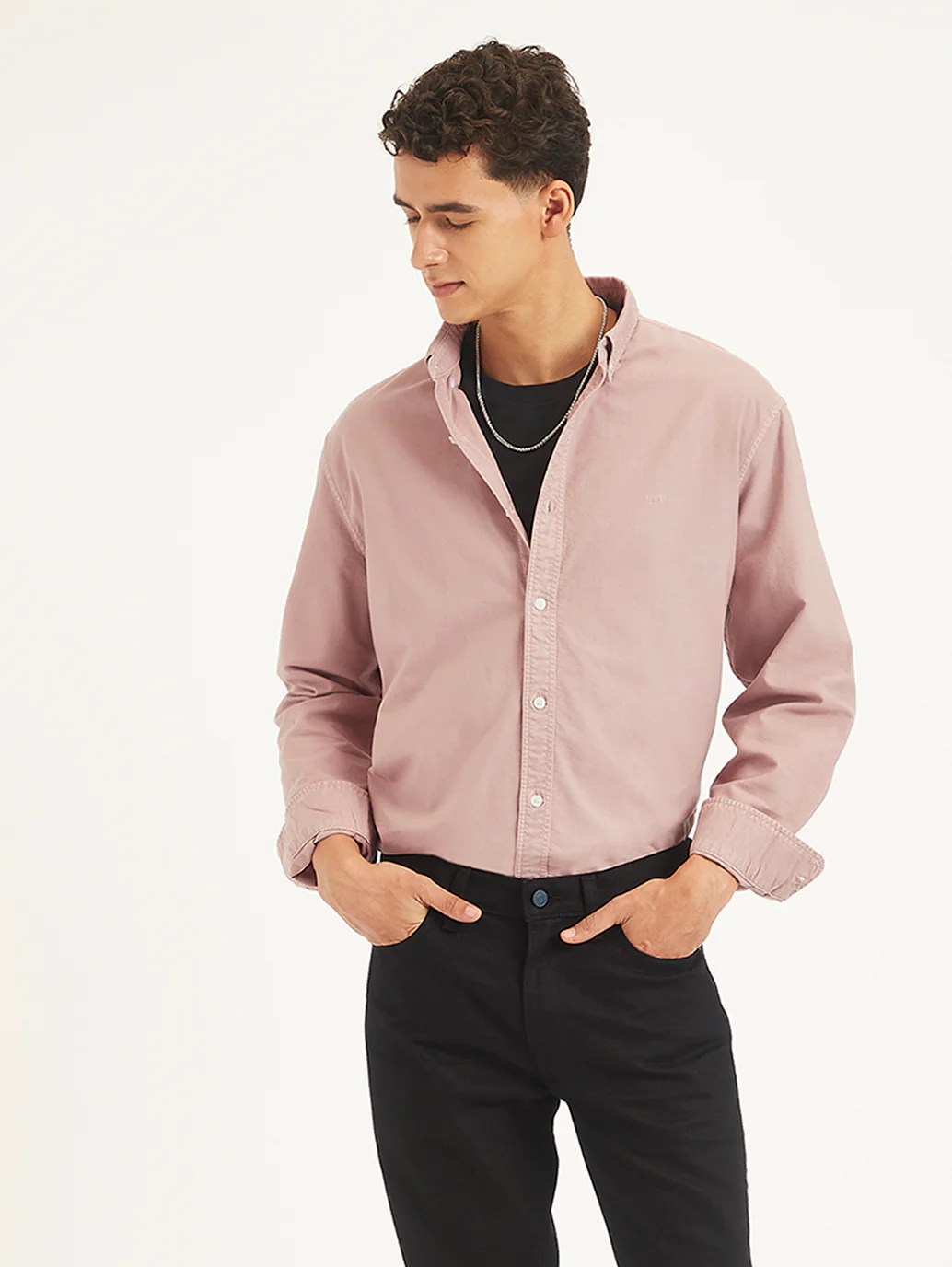 Men's Solid Slim Fit Shirt