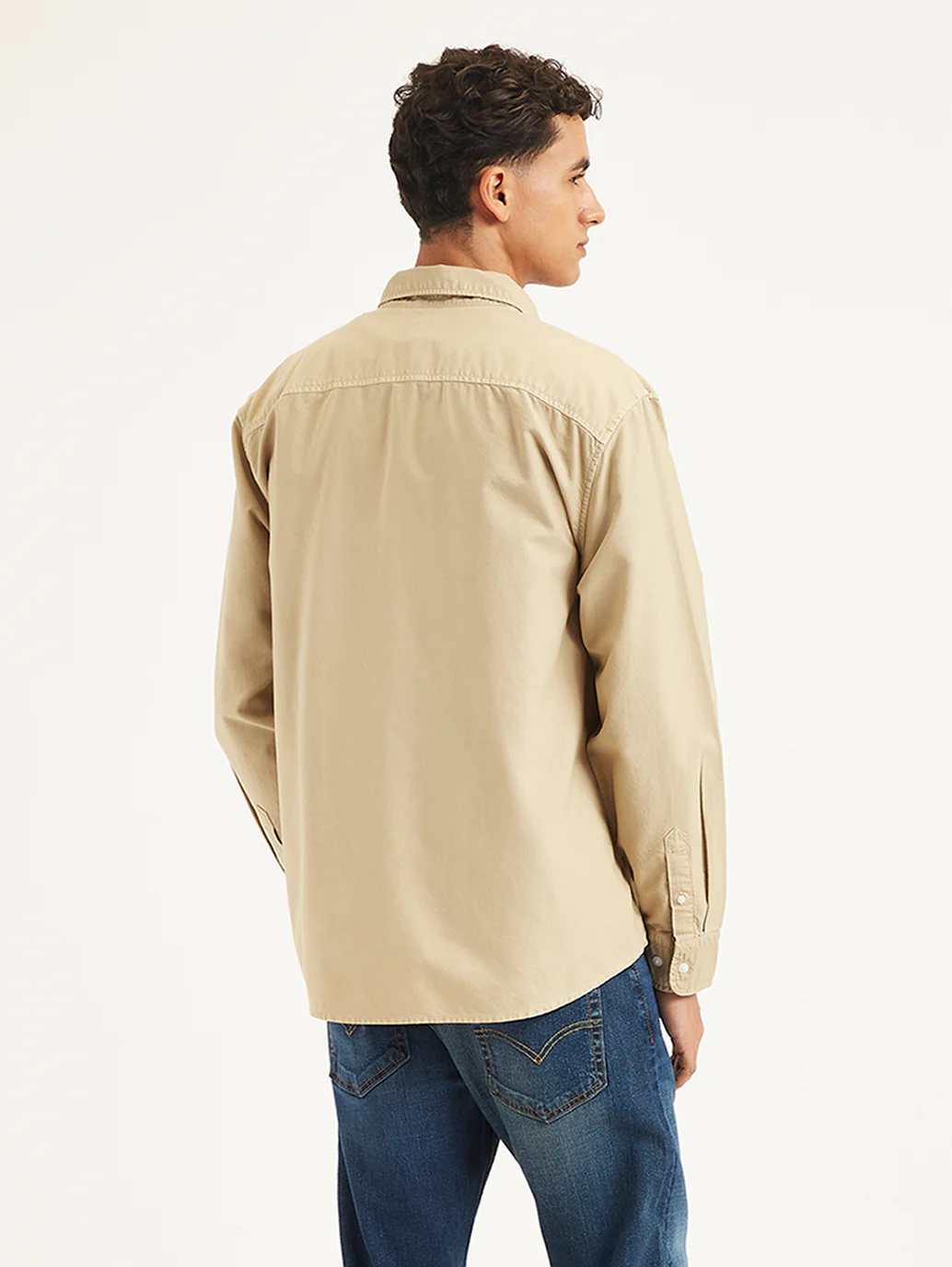 Men's Solid Slim Fit Shirt - Image 4