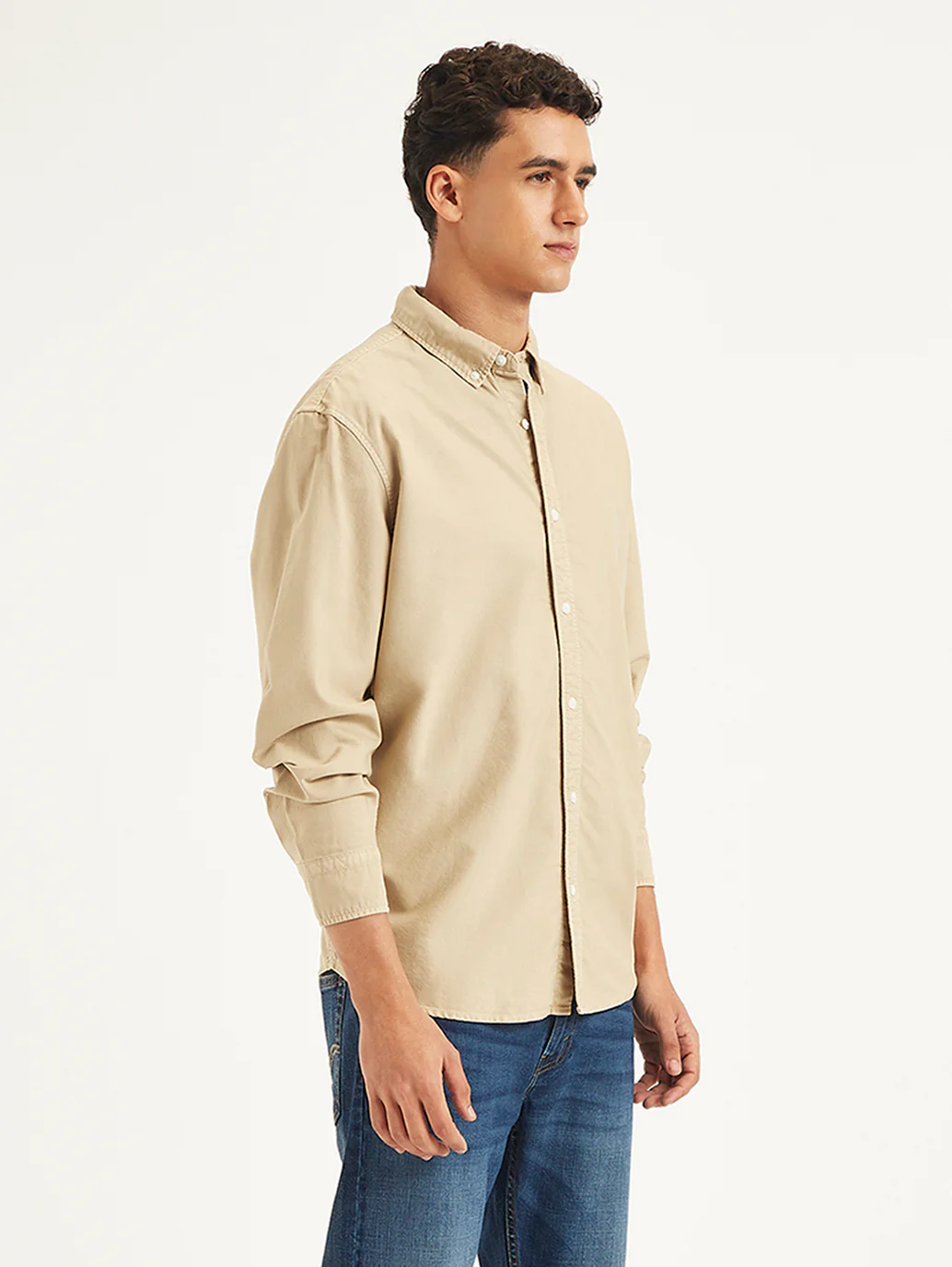 Men's Solid Slim Fit Shirt - Image 6