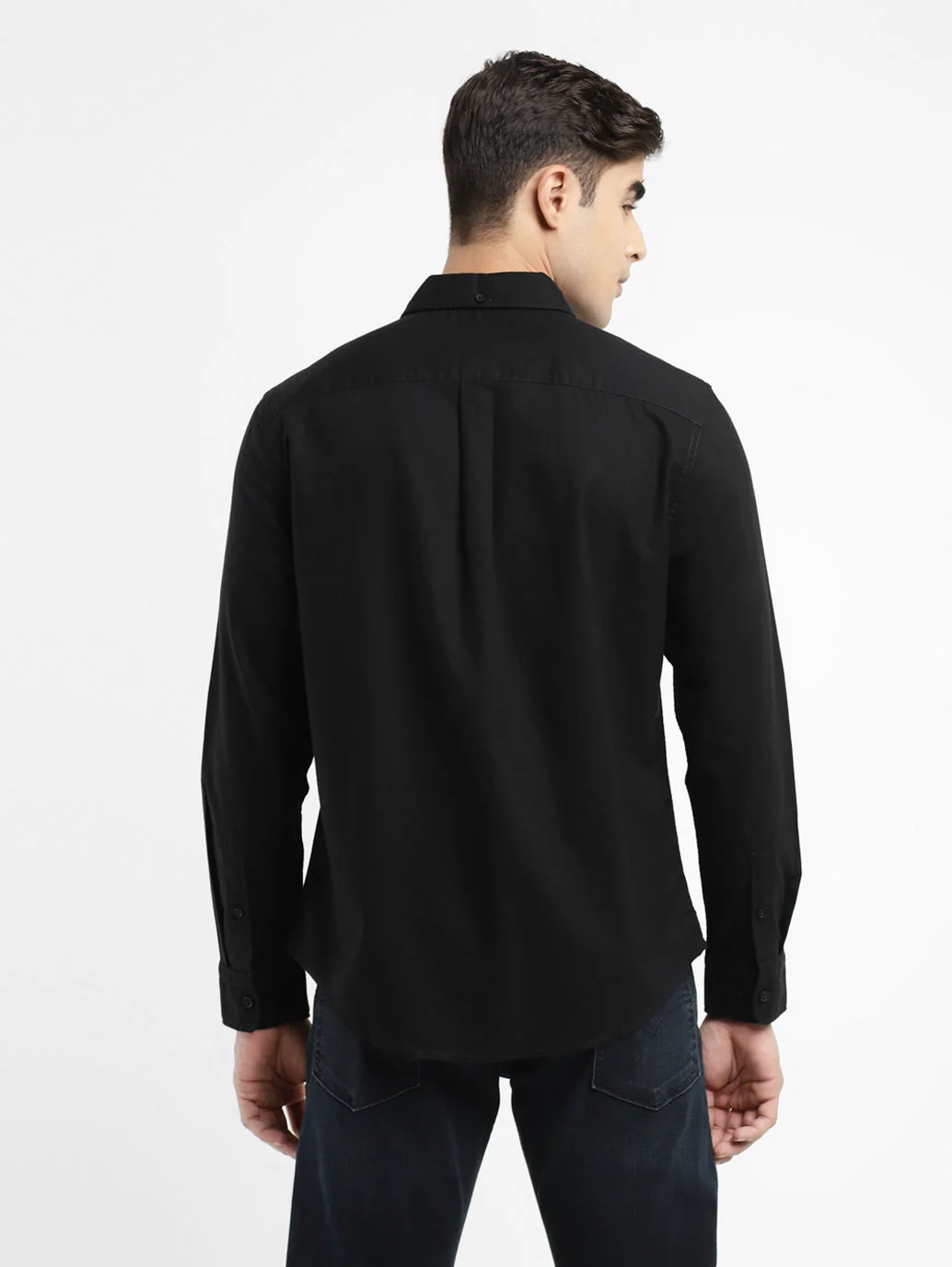 Men's Solid Slim Fit Shirt - Image 5