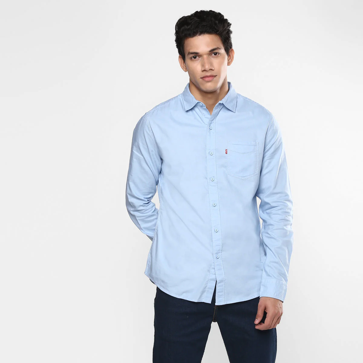 Men's Solid Slim Fit Shirt
