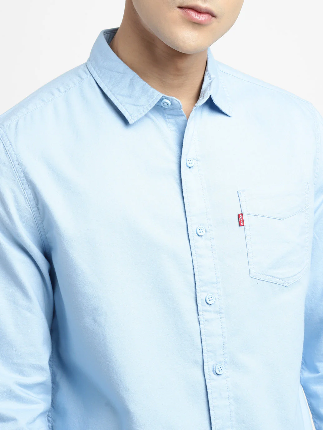 Men's Solid Slim Fit Shirt - Image 10