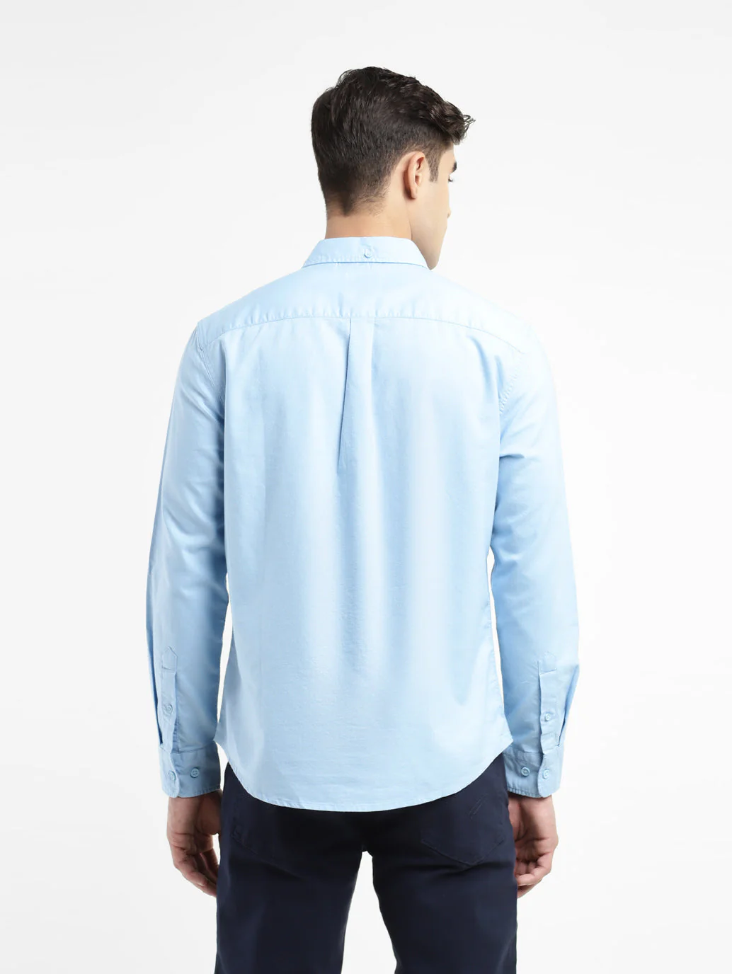 Men's Solid Slim Fit Shirt - Image 5