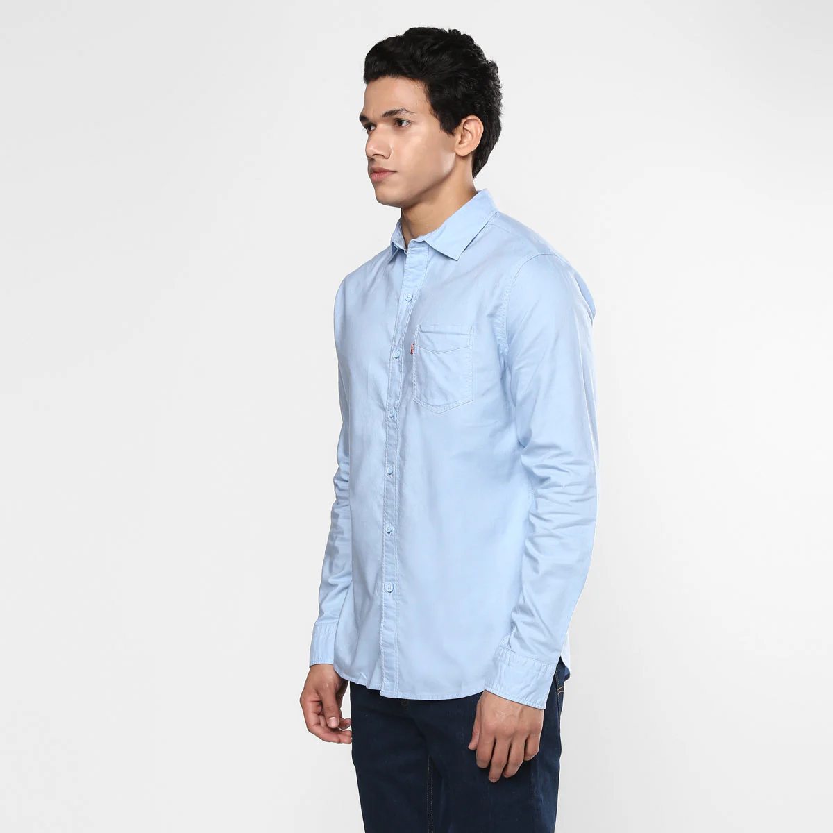 Men's Solid Slim Fit Shirt - Image 6
