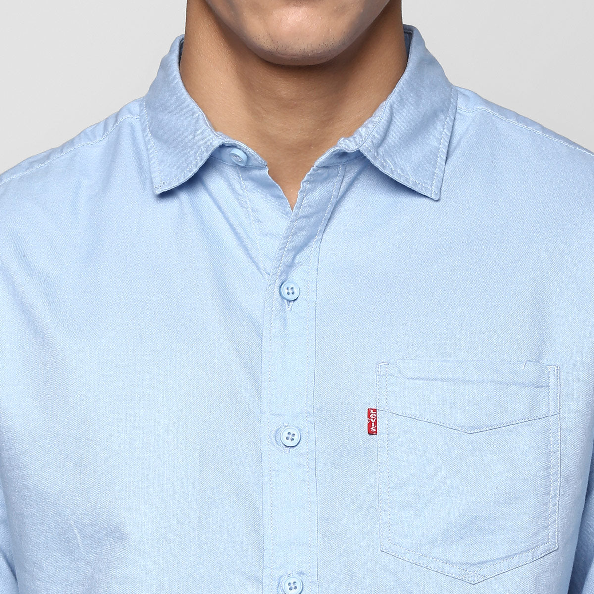 Men's Solid Slim Fit Shirt - Image 7