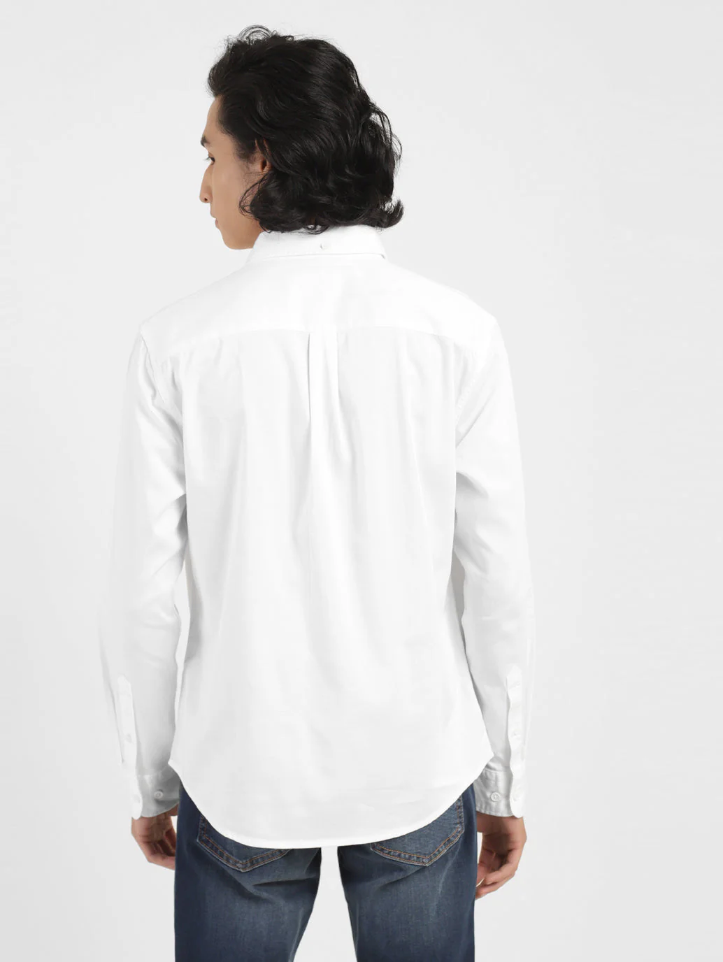 Men's Solid Slim Fit Shirt - Image 3